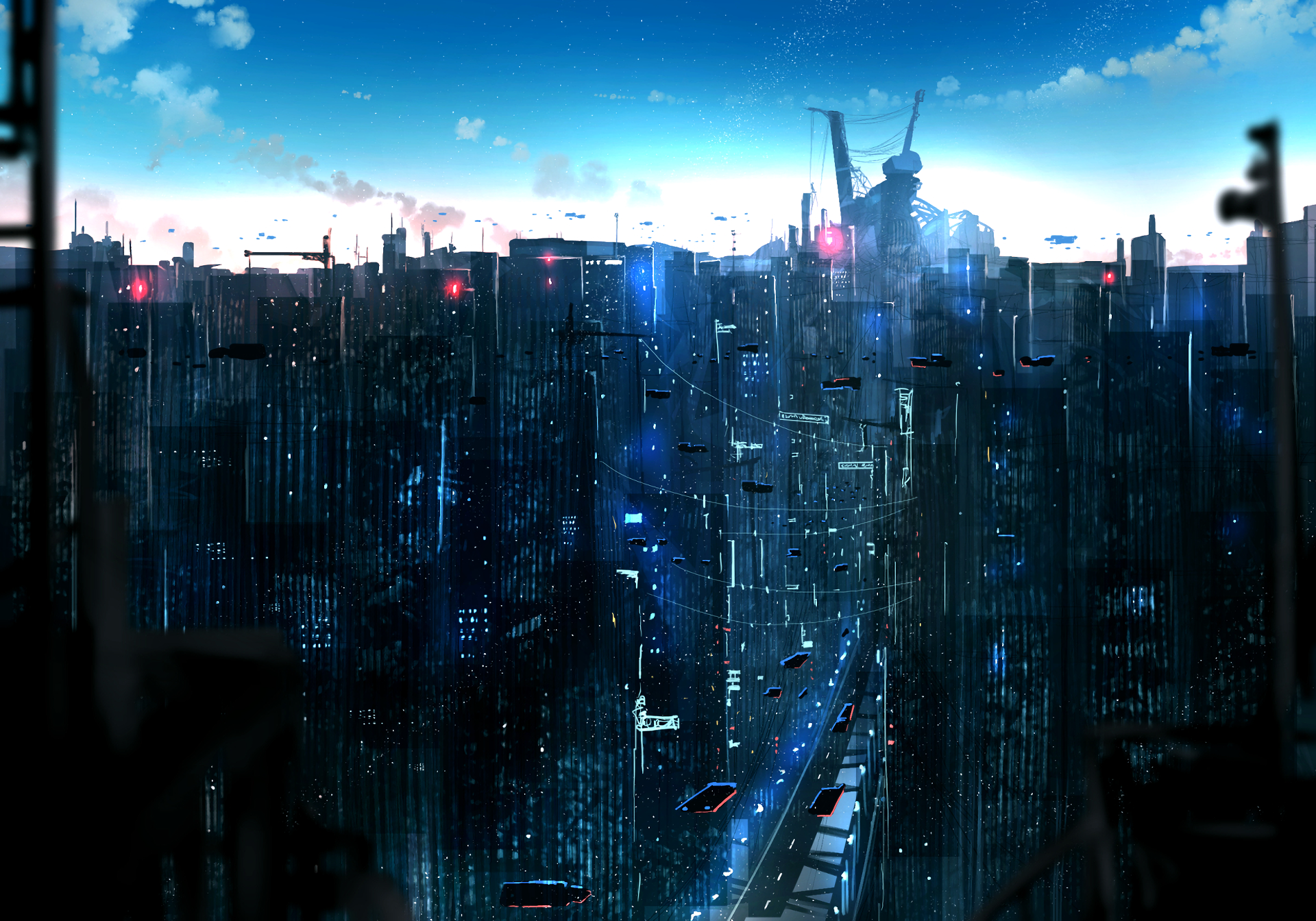 Anime Building Wallpapers