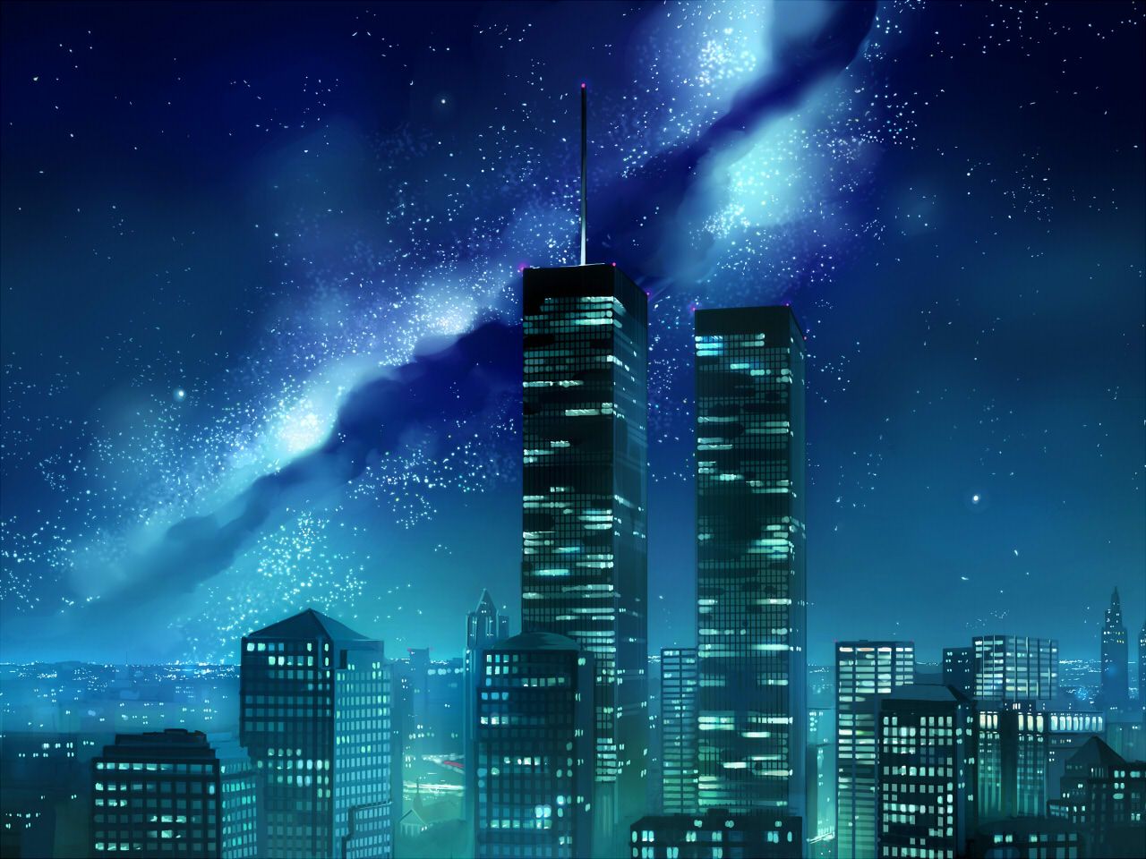 Anime Building Wallpapers