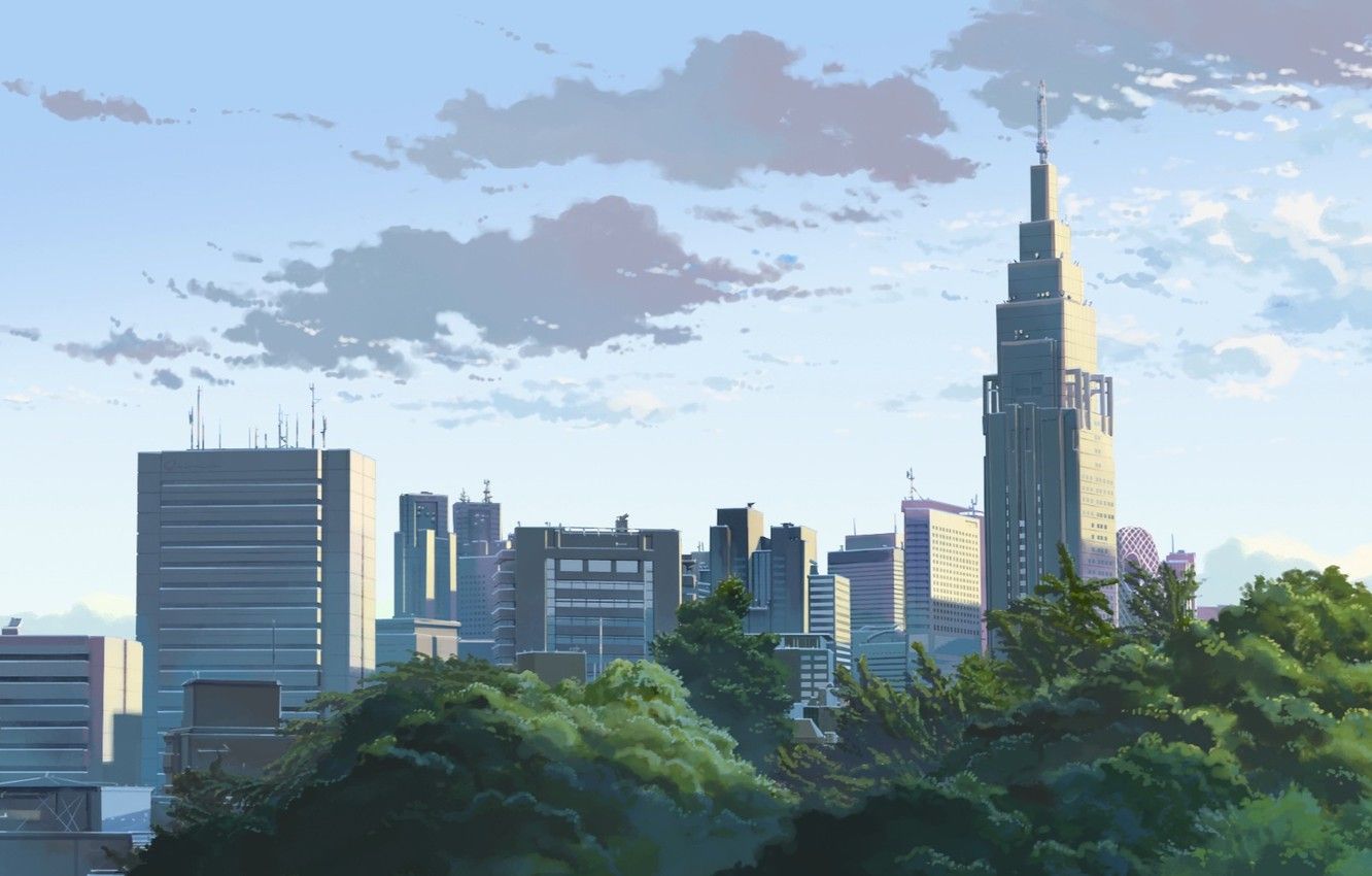 Anime Building Wallpapers