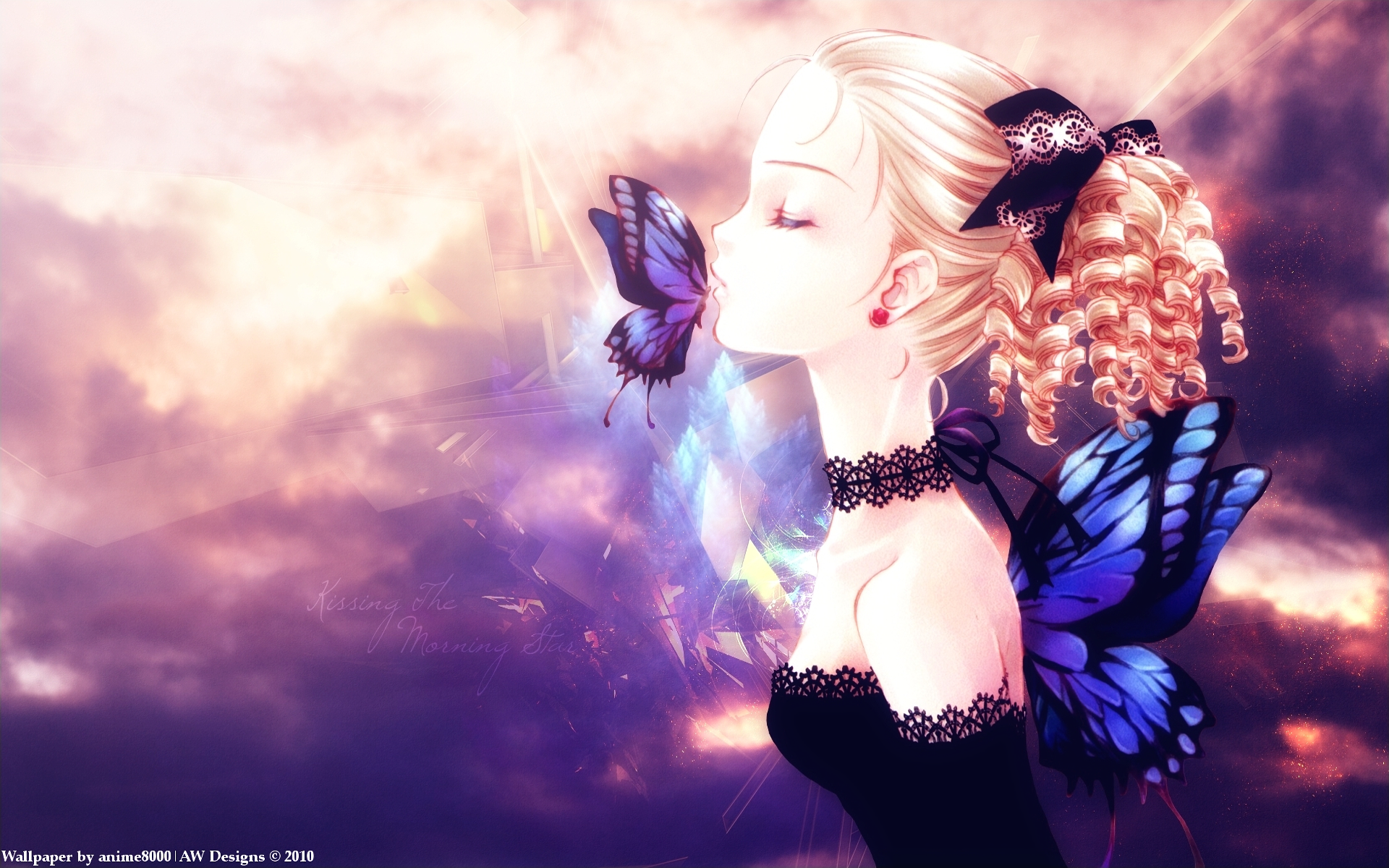 Anime Butterfly Girl Wallpapers