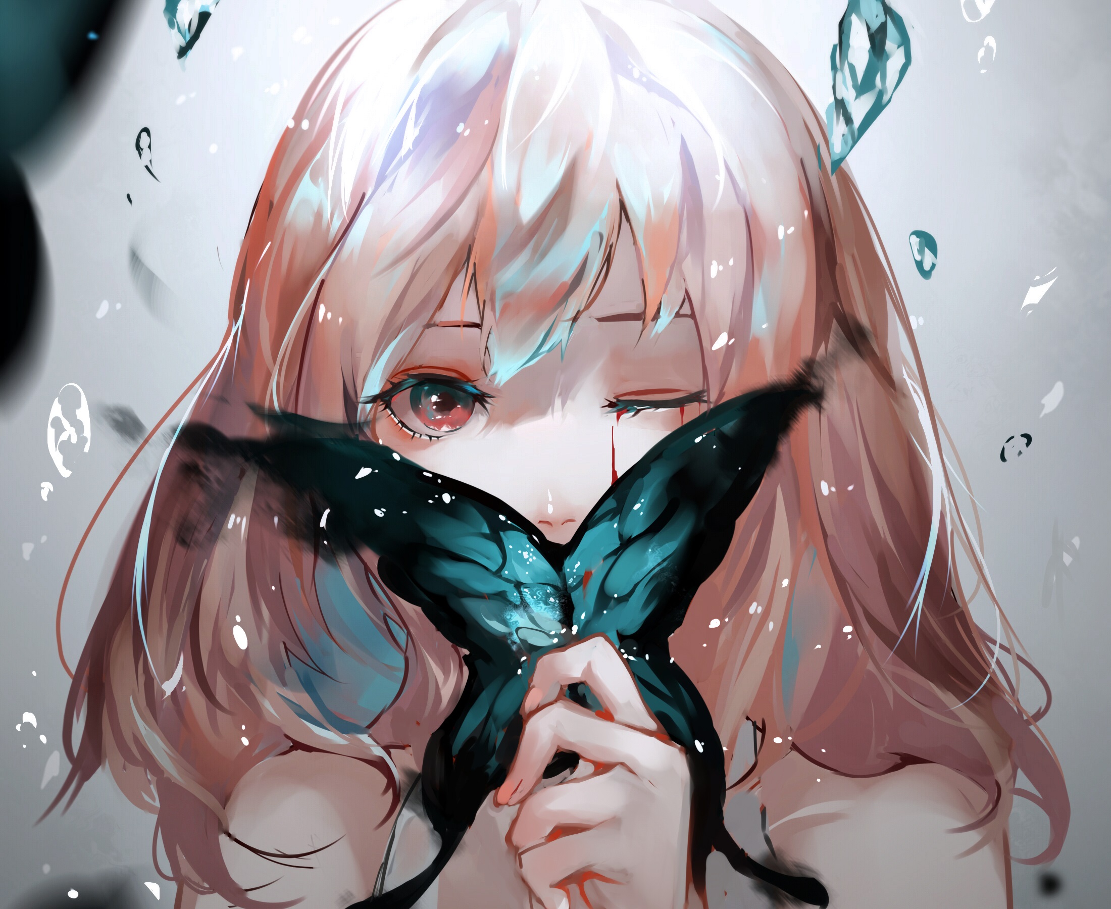 Anime Butterfly Girl Wallpapers