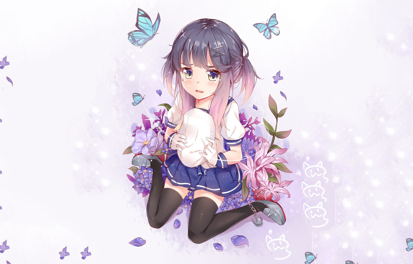 Anime Butterfly Girl Wallpapers