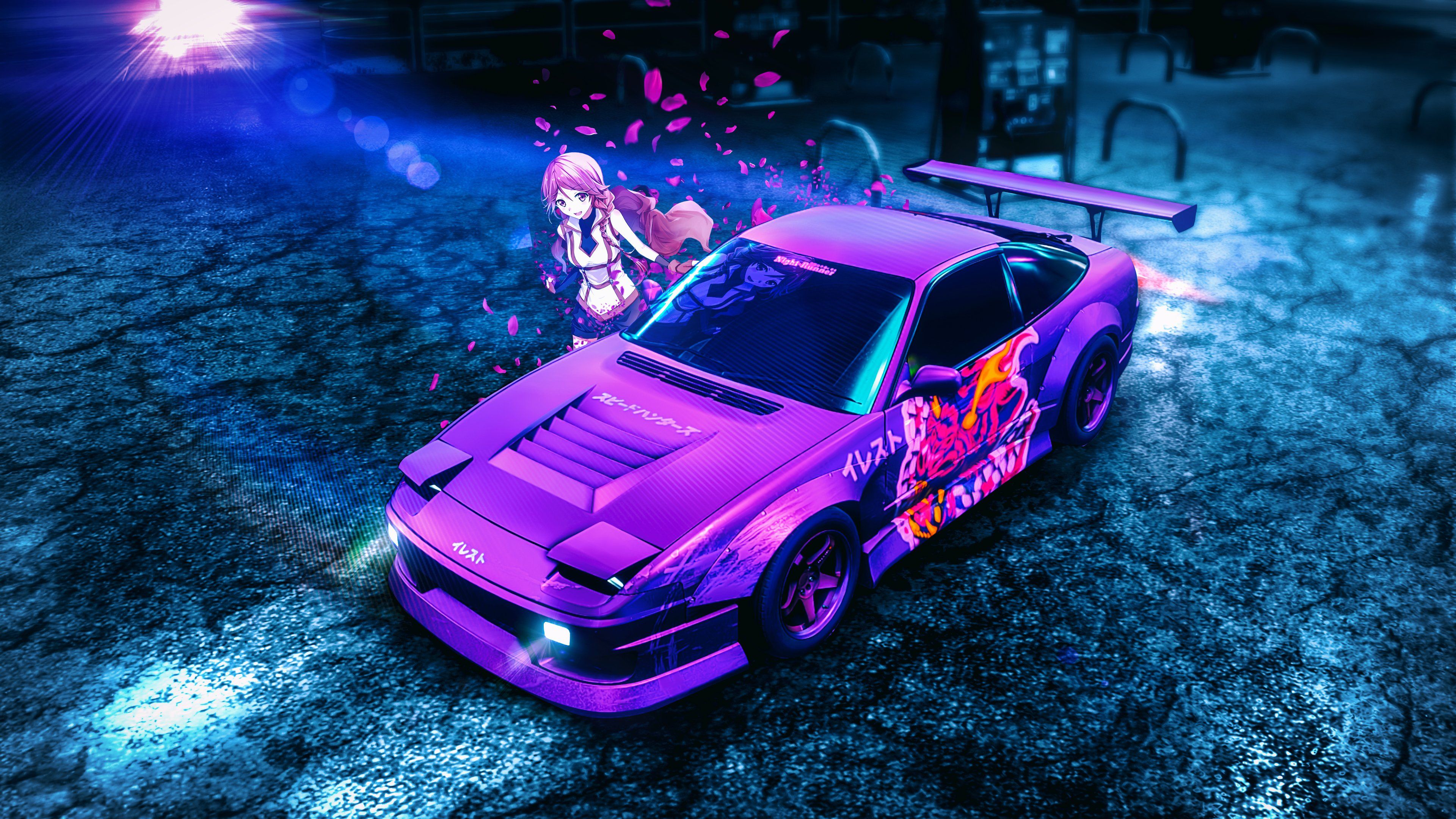 Anime Car Aesthetic Wallpapers