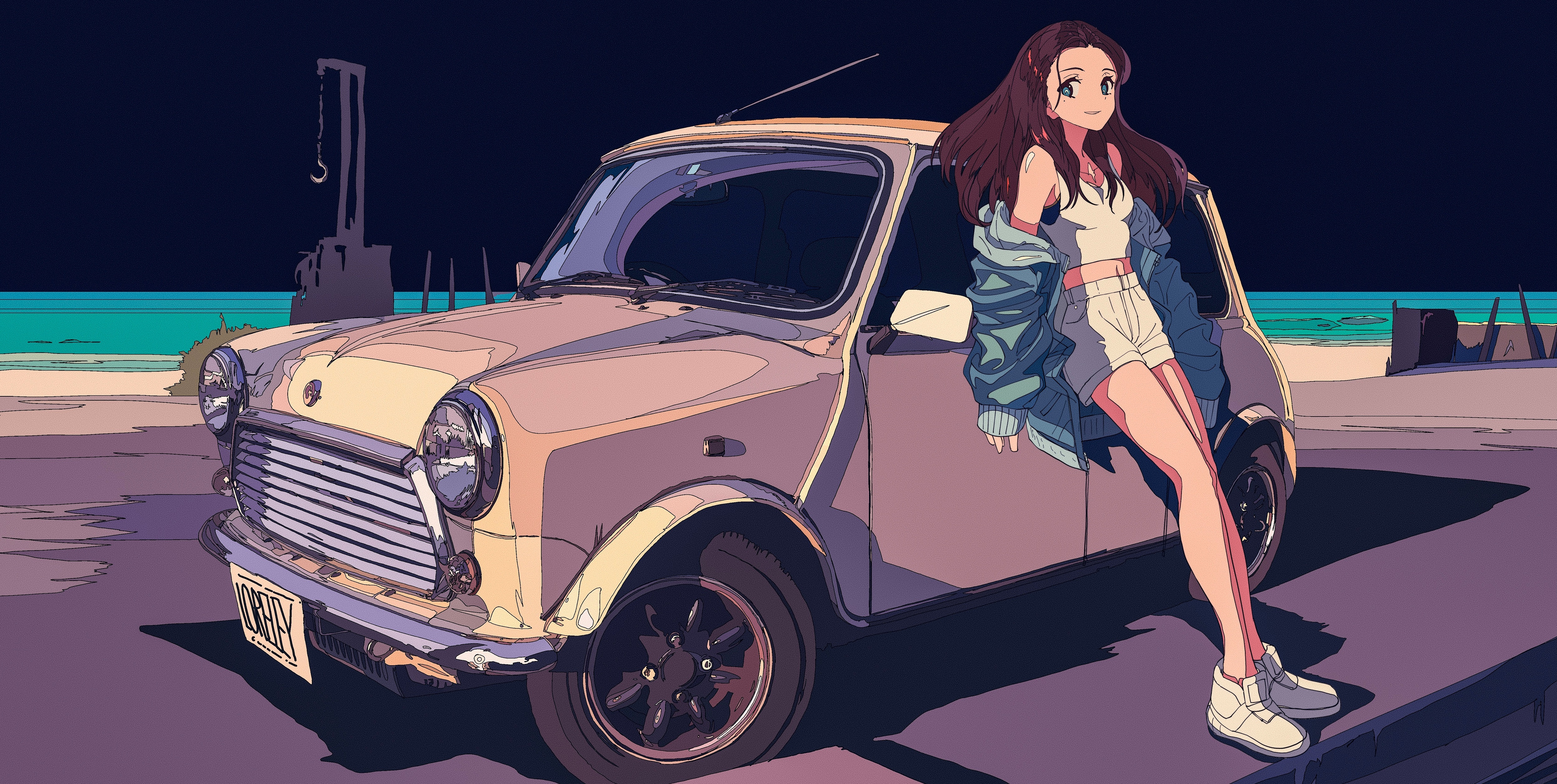 Anime Car Aesthetic Wallpapers