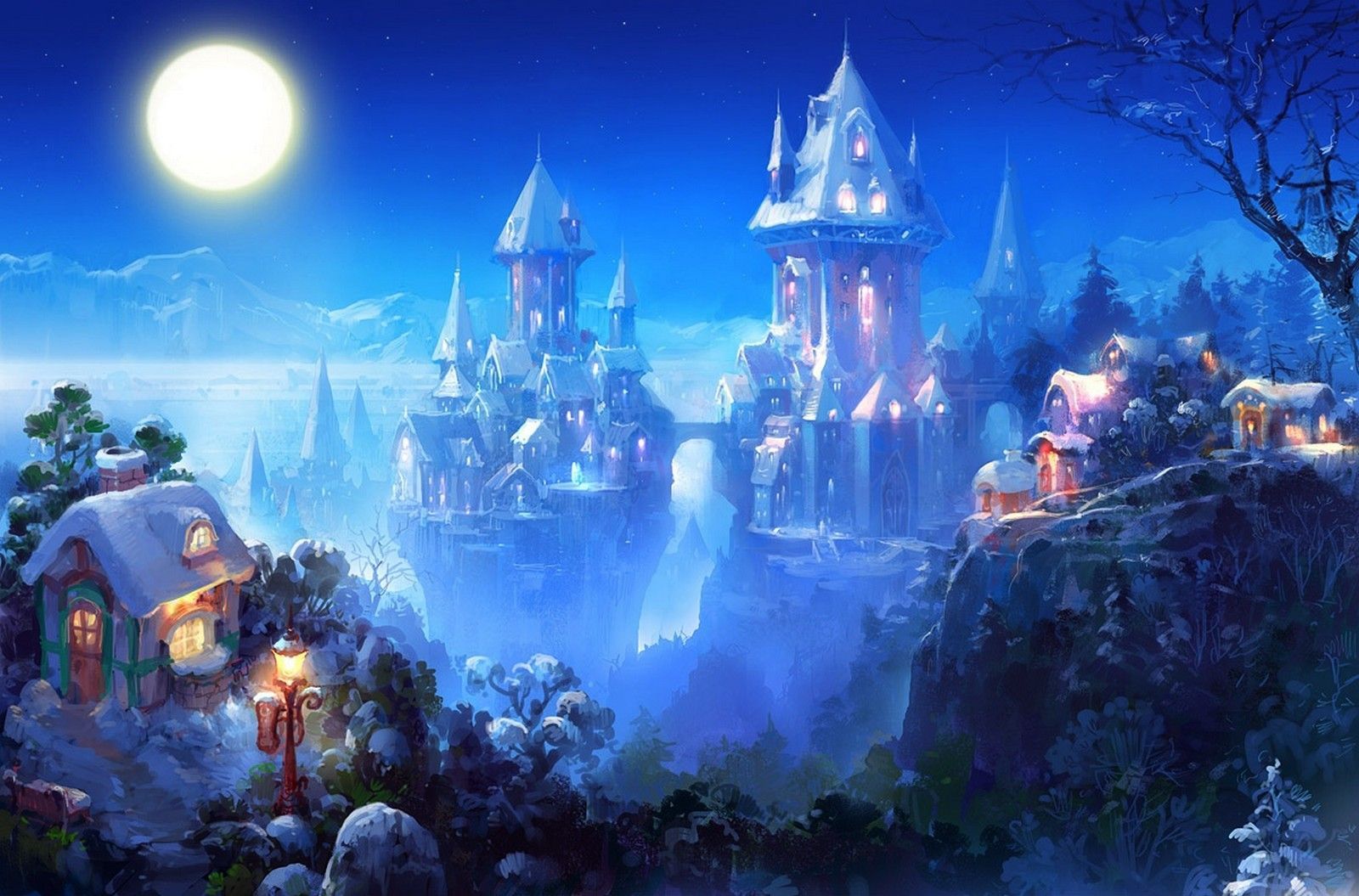 Anime Castle Wallpapers