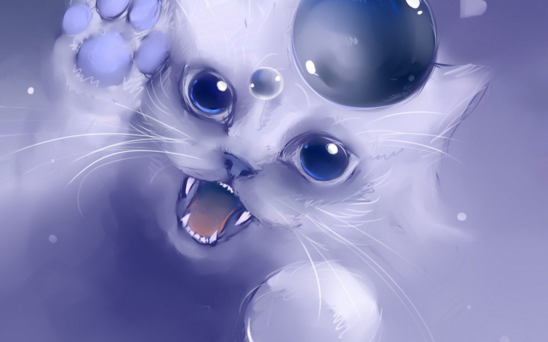 Anime Cats Wallpapers