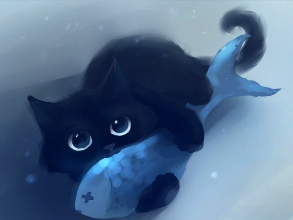 Anime Cats Wallpapers