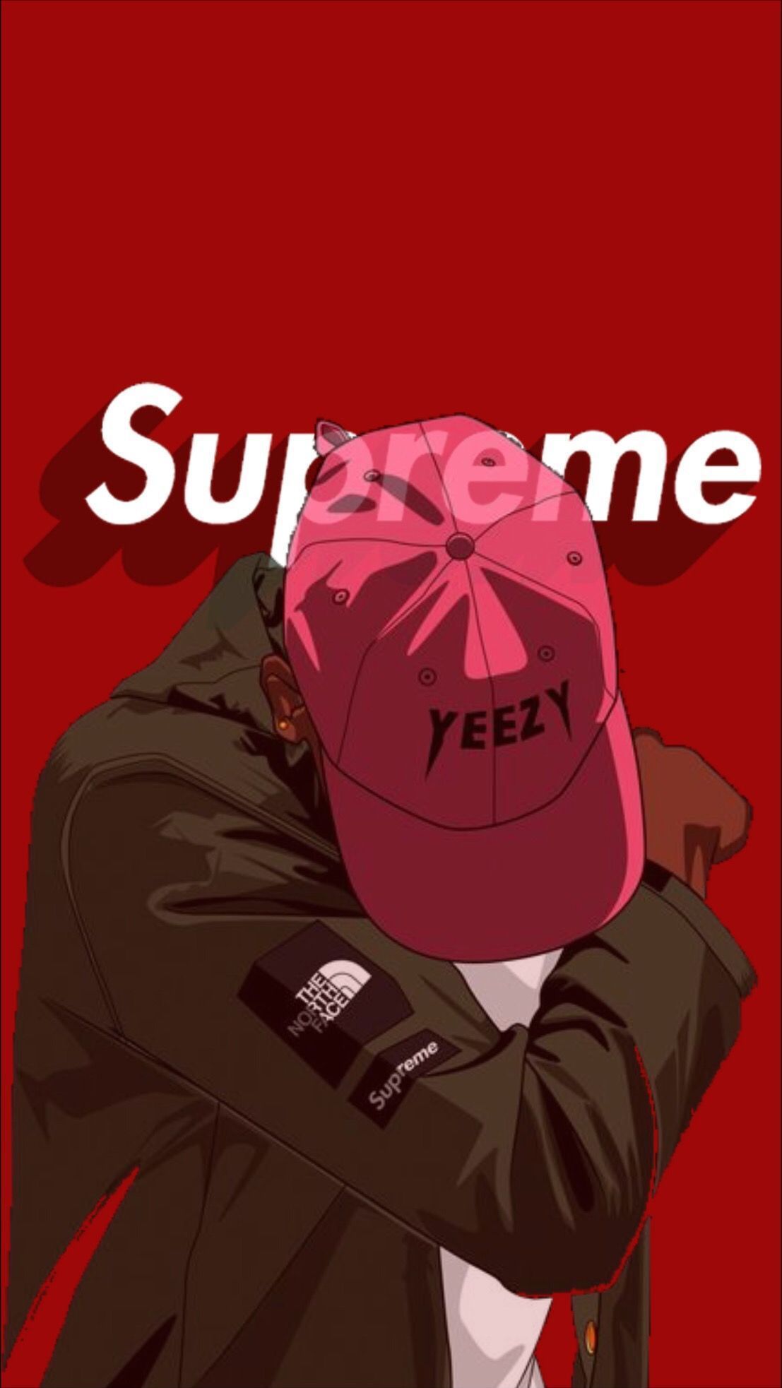 Anime Characters Wearing Supreme Wallpapers