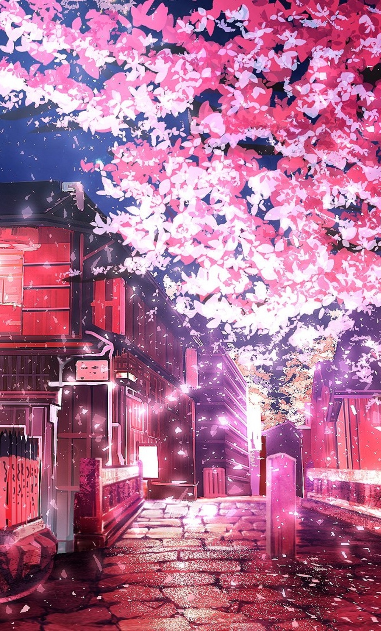 Anime Cherry Blossom 4K Wallpapers