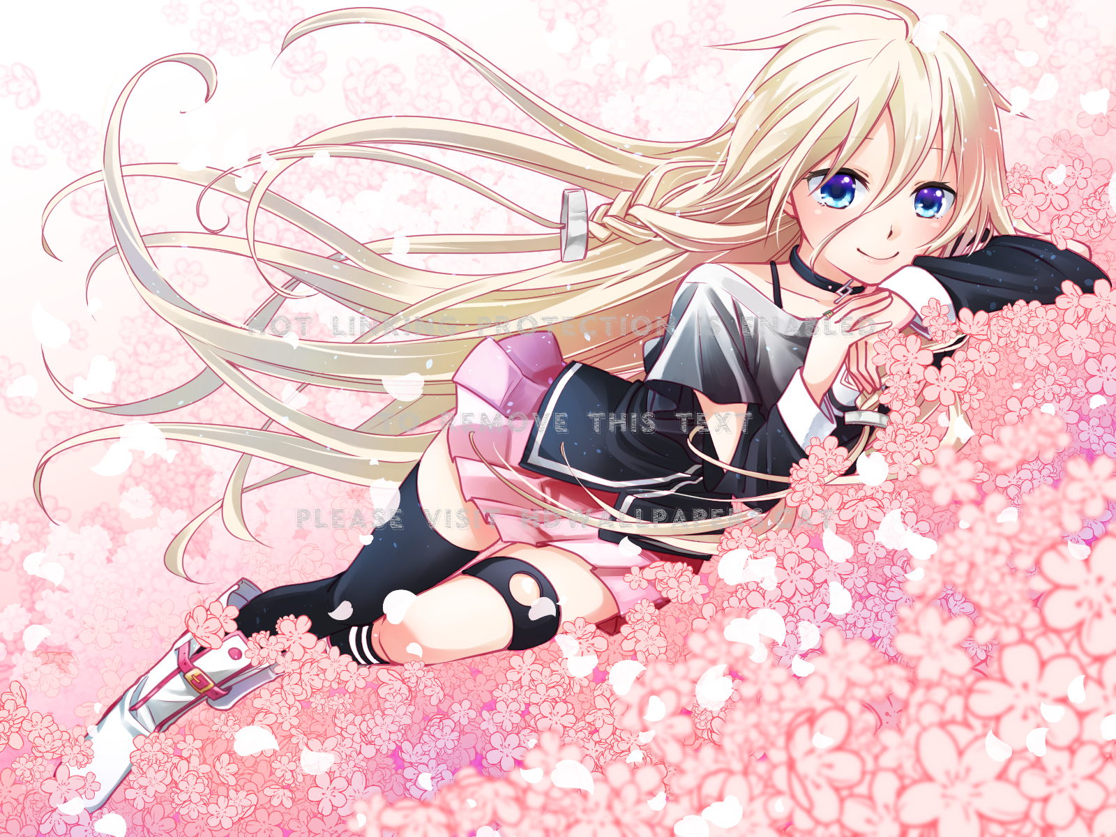 Anime Cherry Blossom Girl Wallpapers