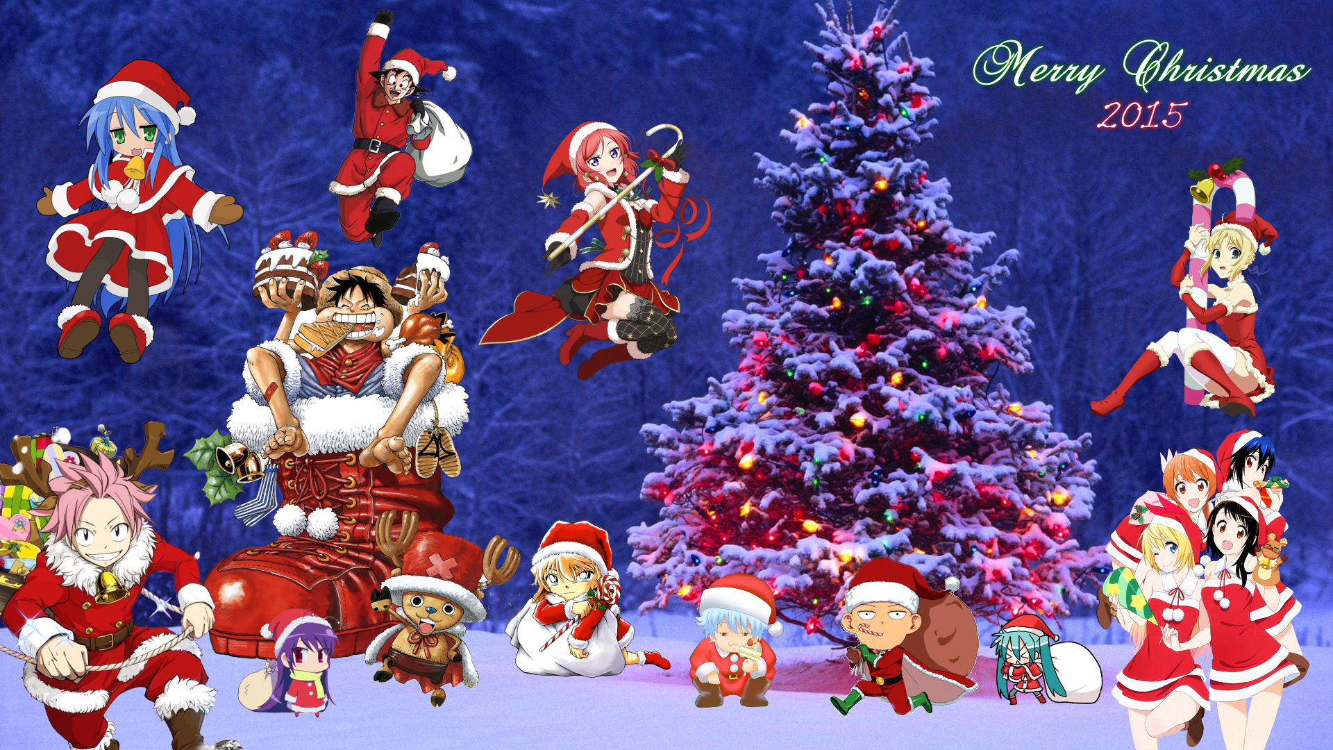 Anime Christmas Hd Wallpapers