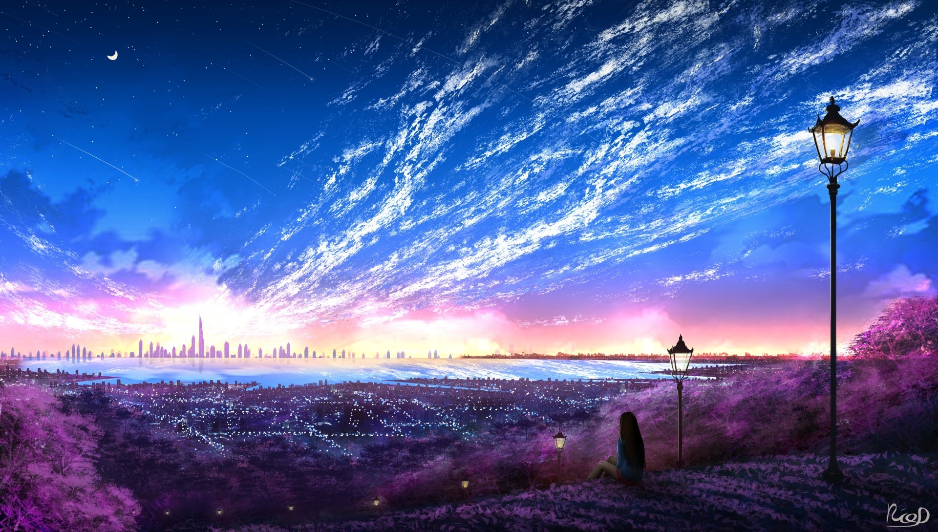 Anime City Backgrounds