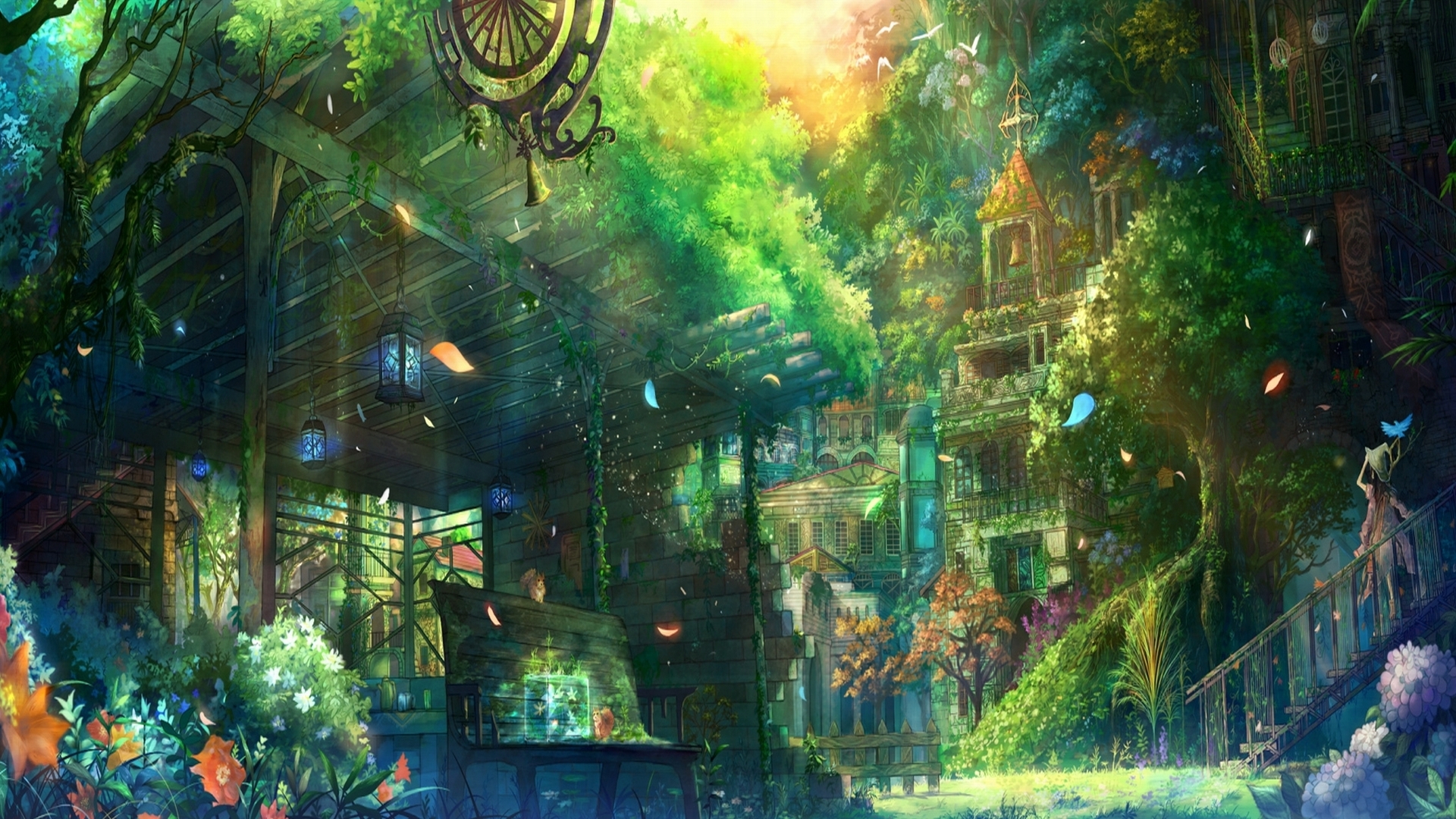 Anime City Scenery Wallpapers
