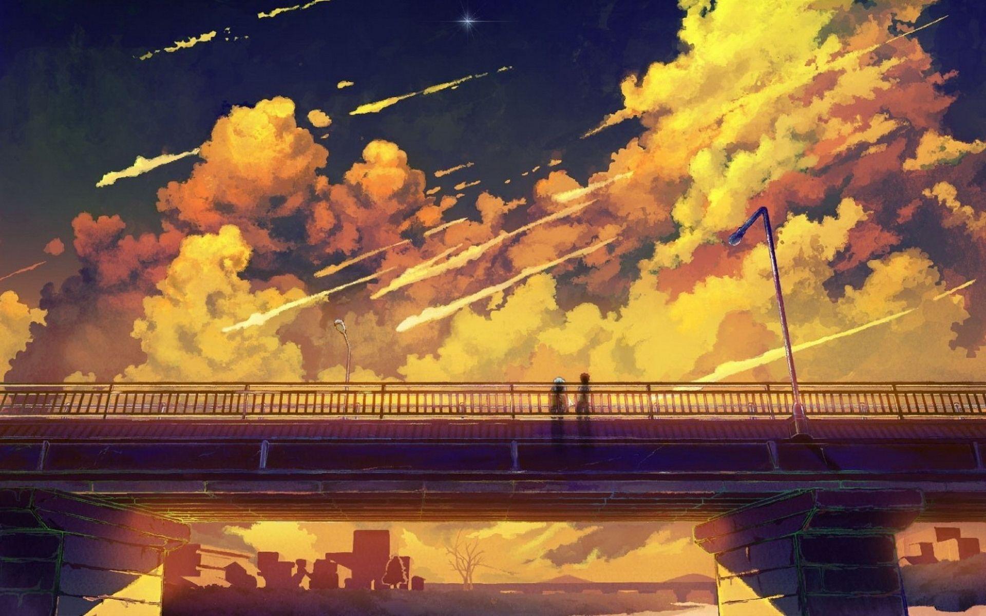 Anime City Scenery Wallpapers