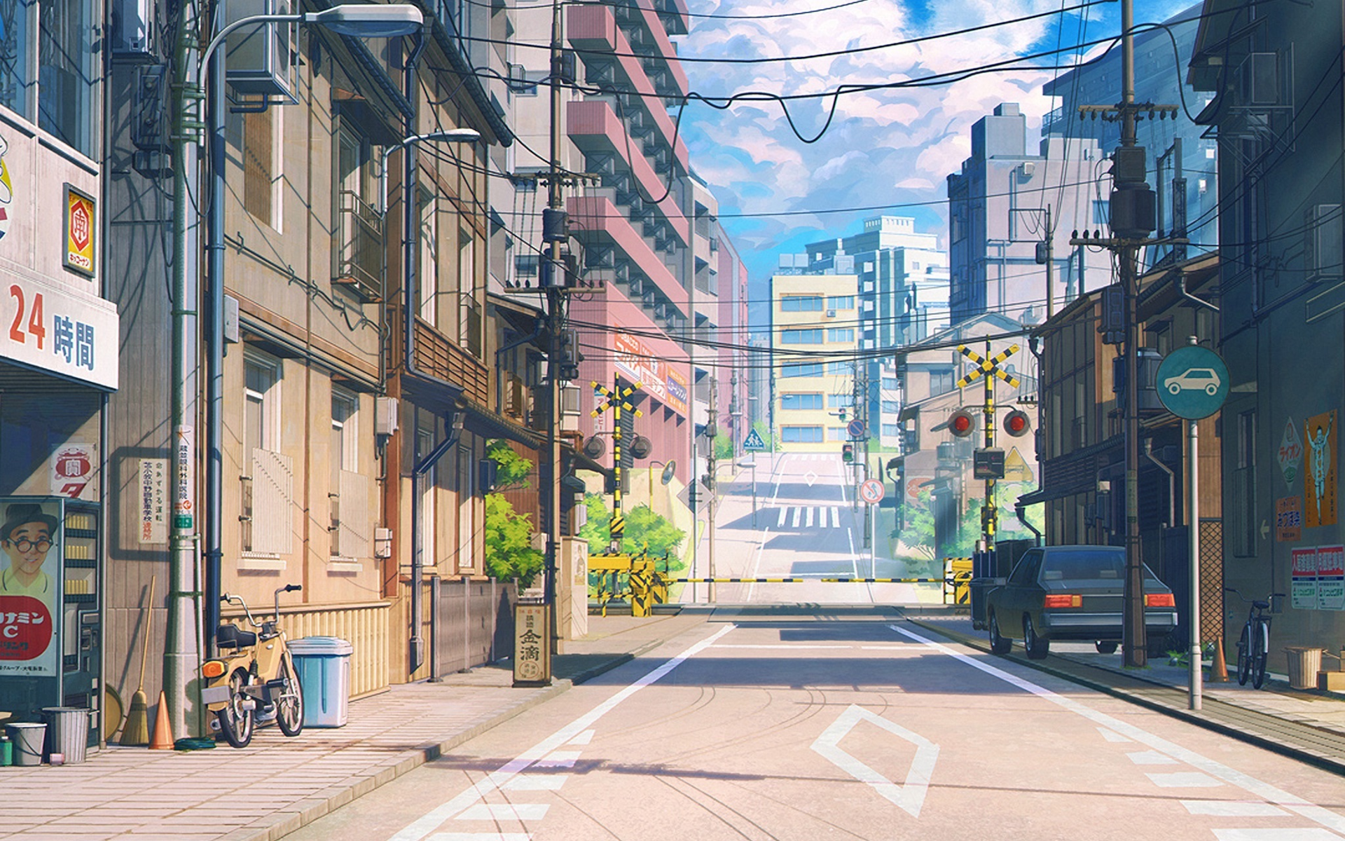 Anime City Scenery Wallpapers