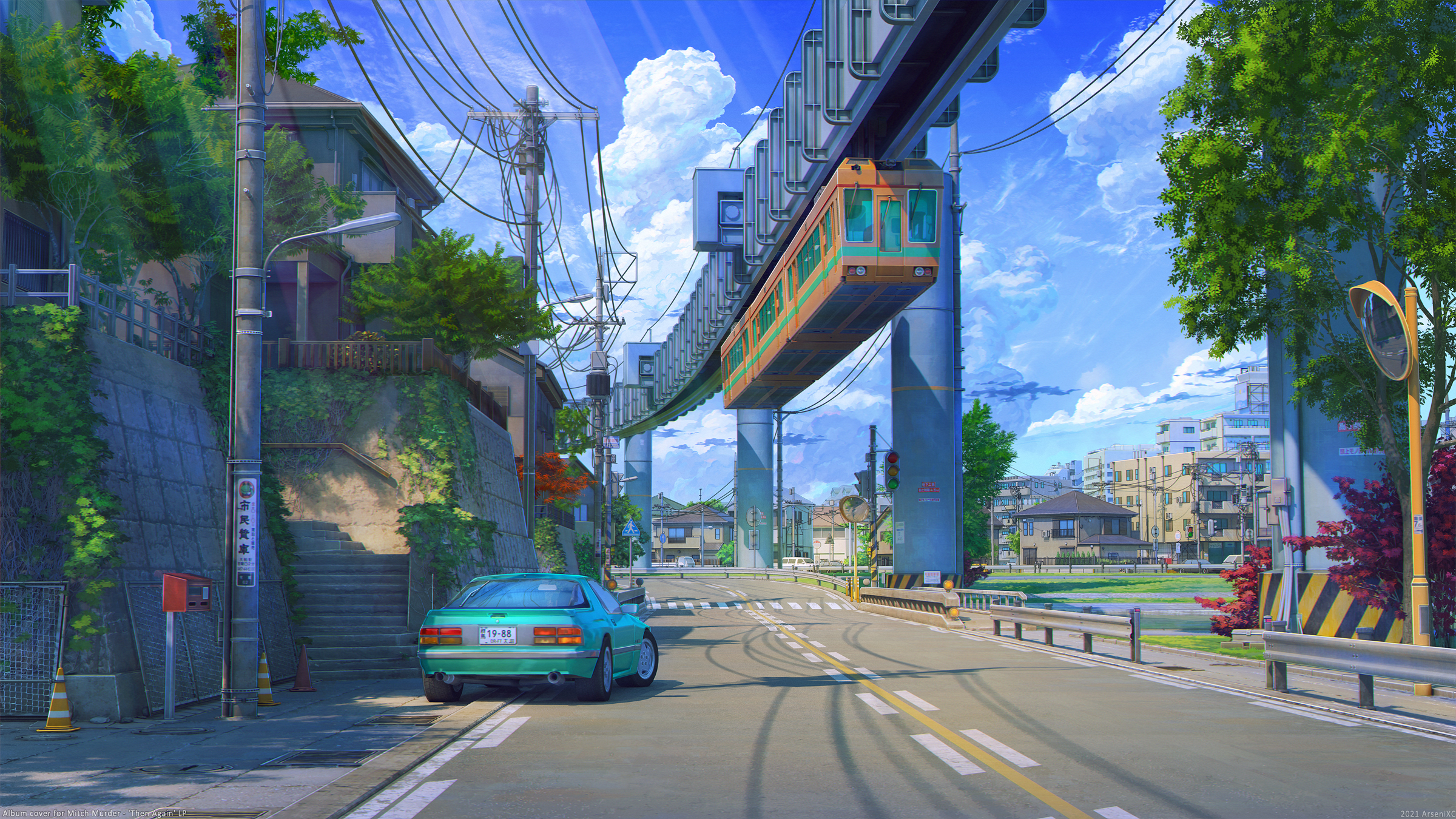 Anime City Scenery Wallpapers