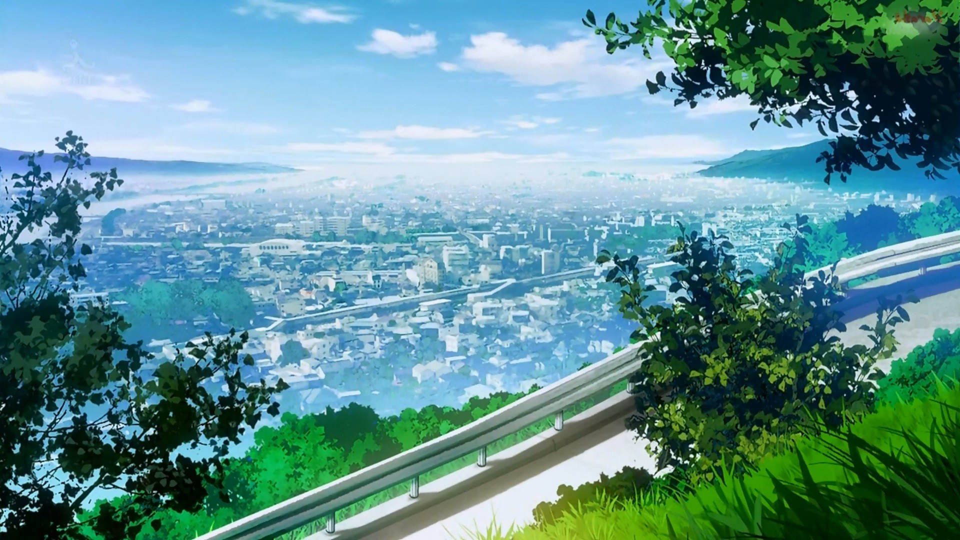 Anime City Scenery Wallpapers