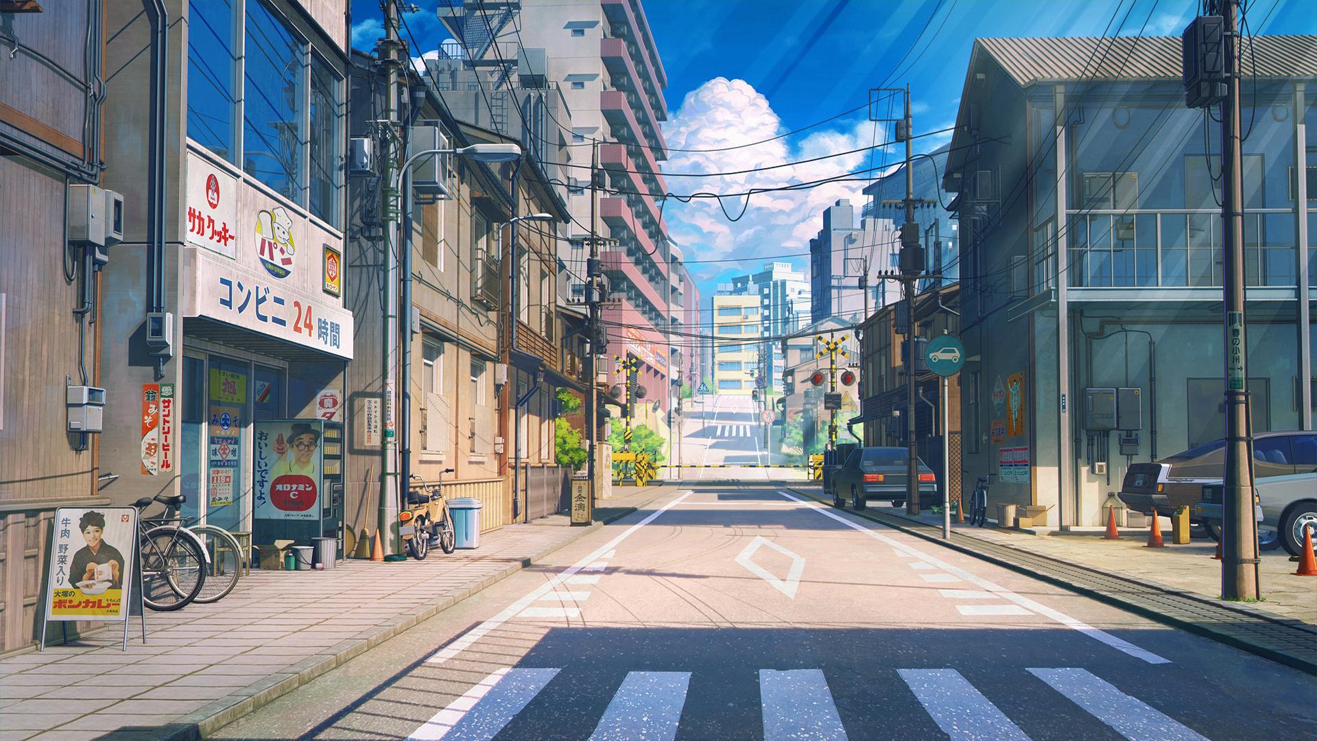 Anime City Wallpapers