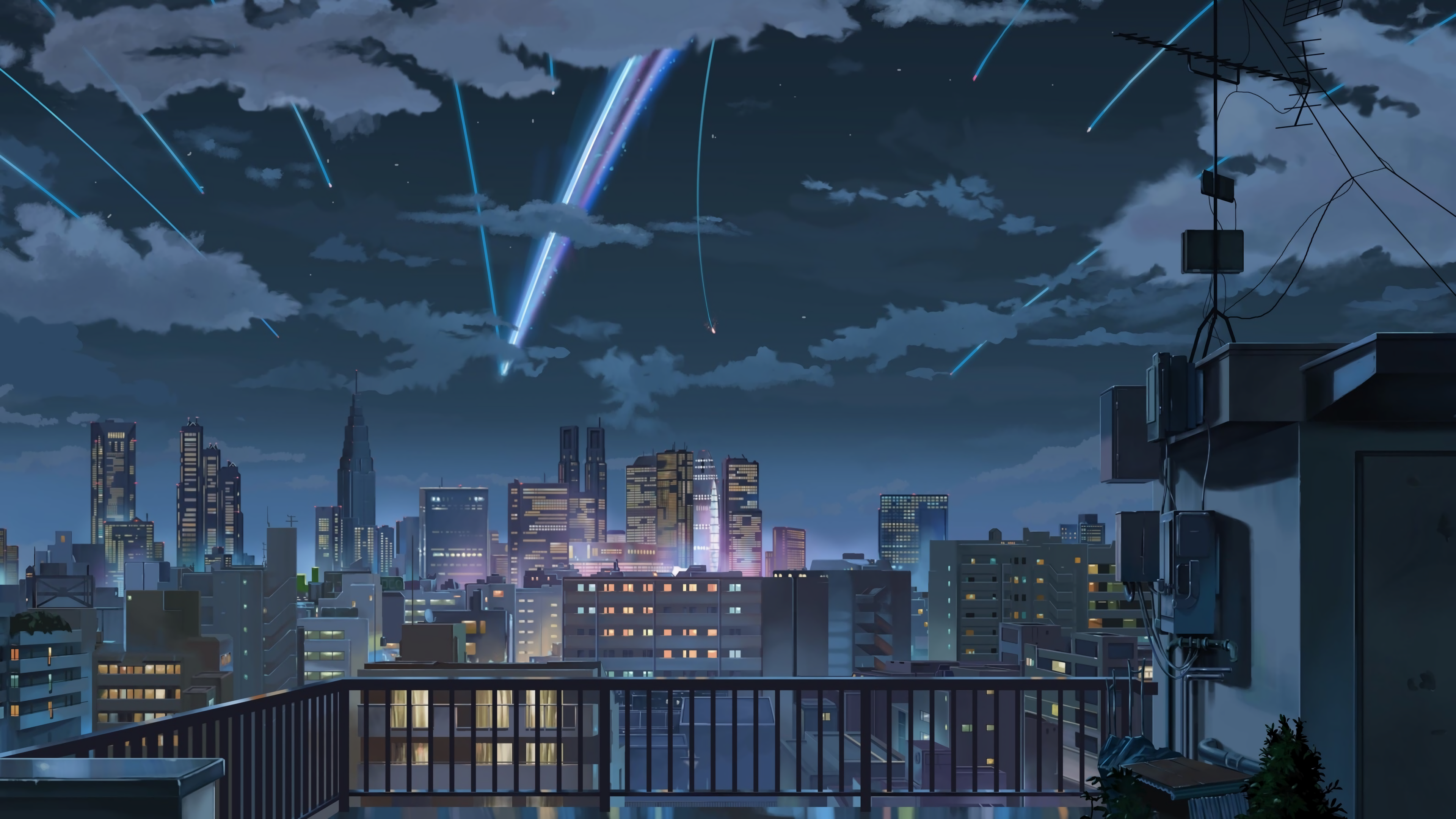 Anime City Wallpapers