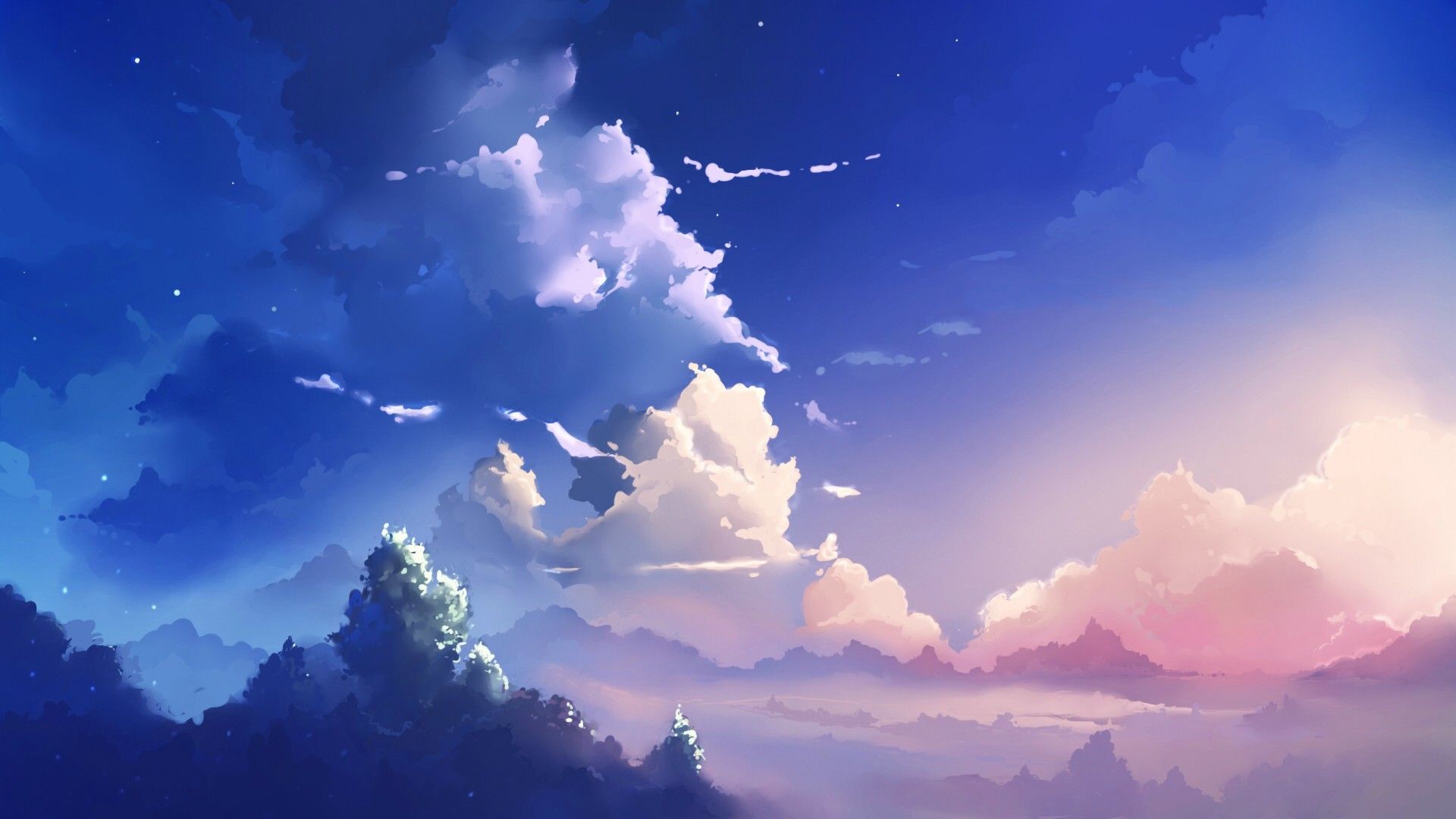 Anime Cloud Wallpapers