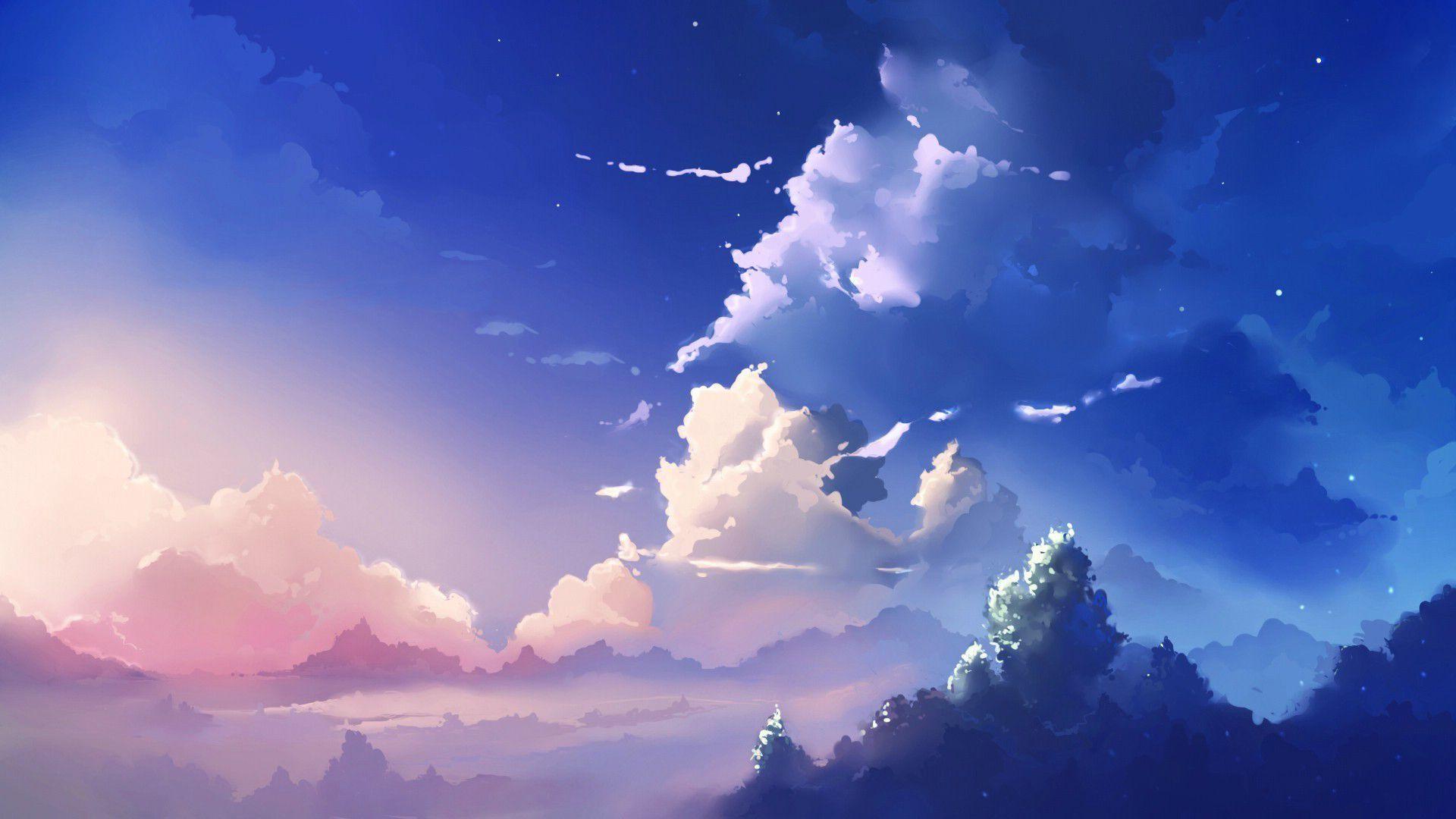 Anime Cloud Wallpapers