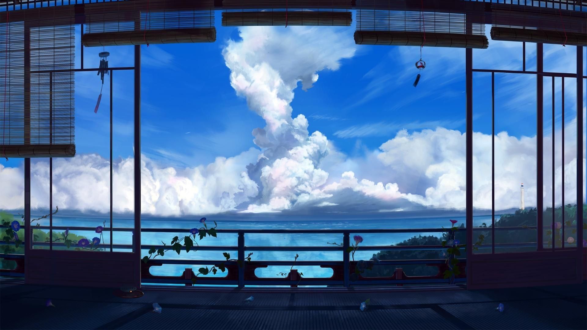 Anime Clouds Wallpapers