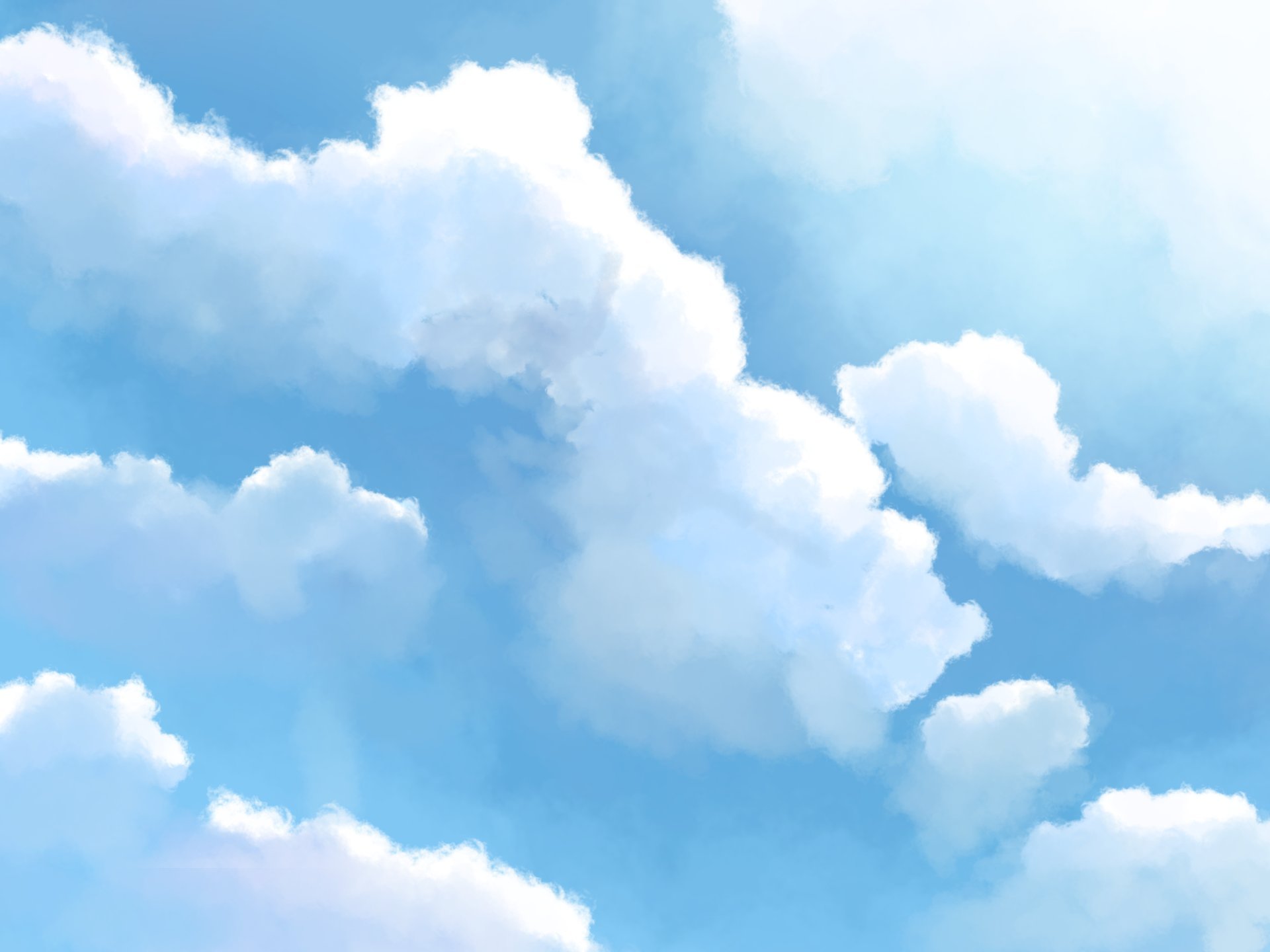 Anime Clouds Wallpapers