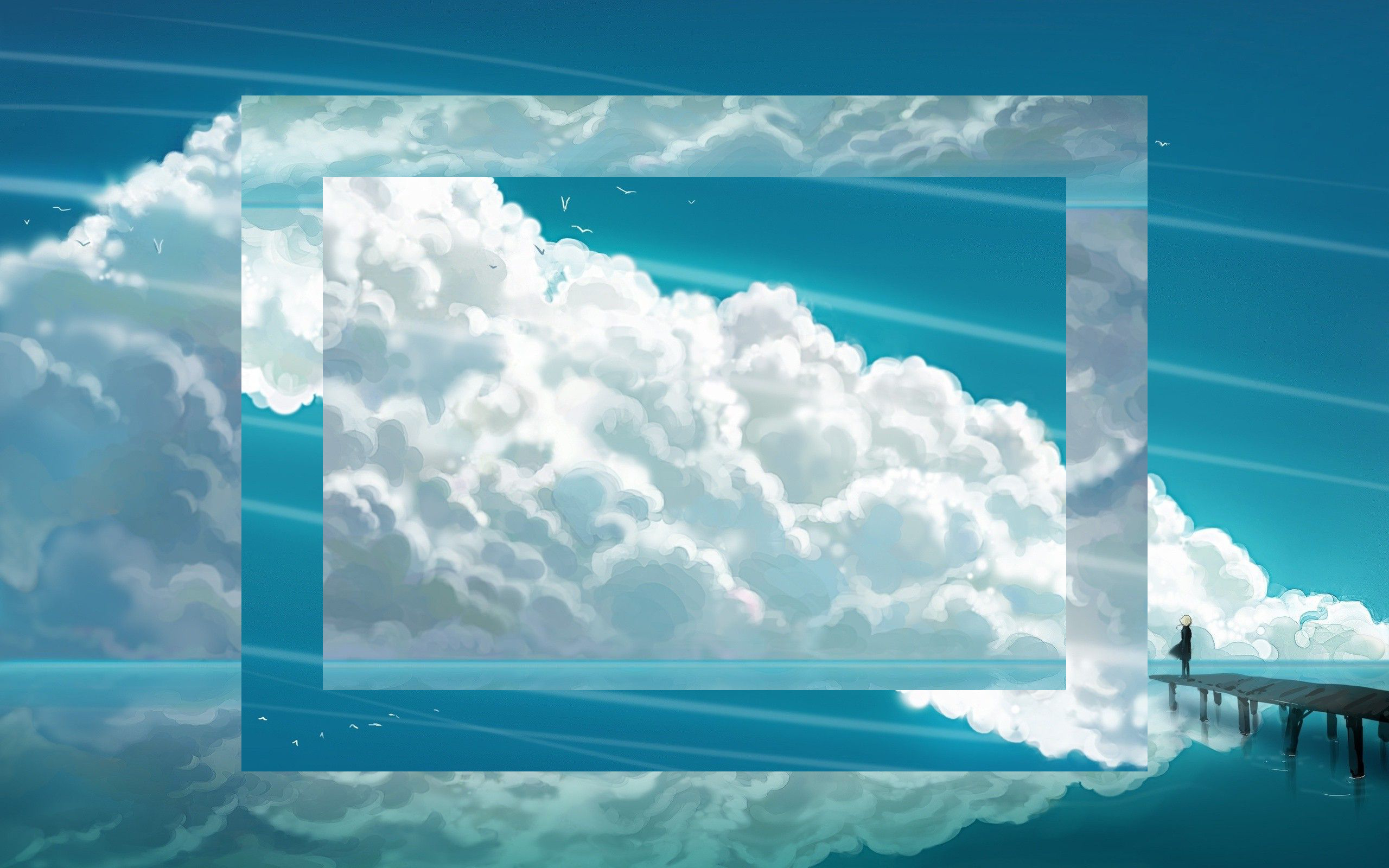 Anime Clouds Wallpapers