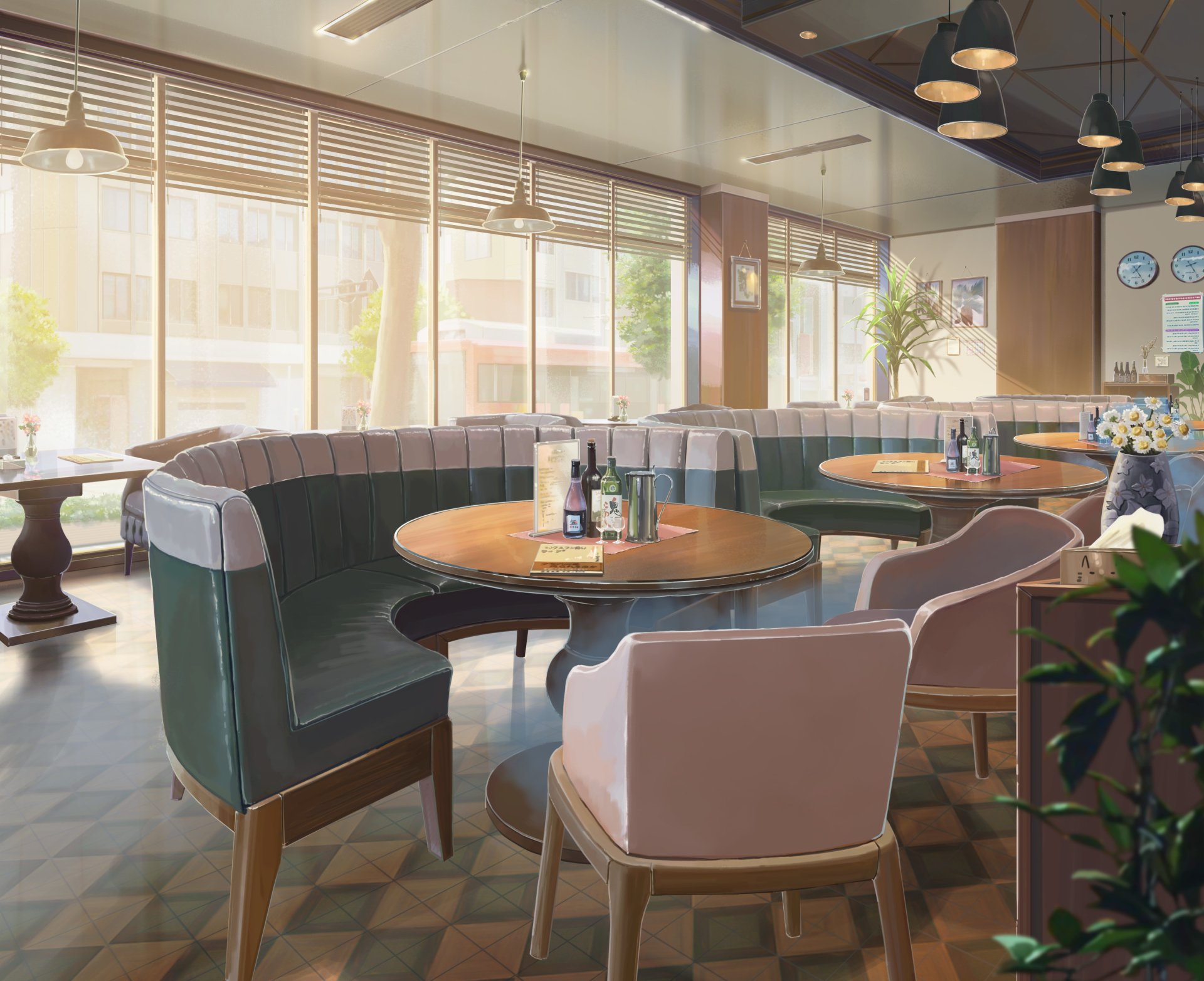 Anime Coffee Shop Wallpapers