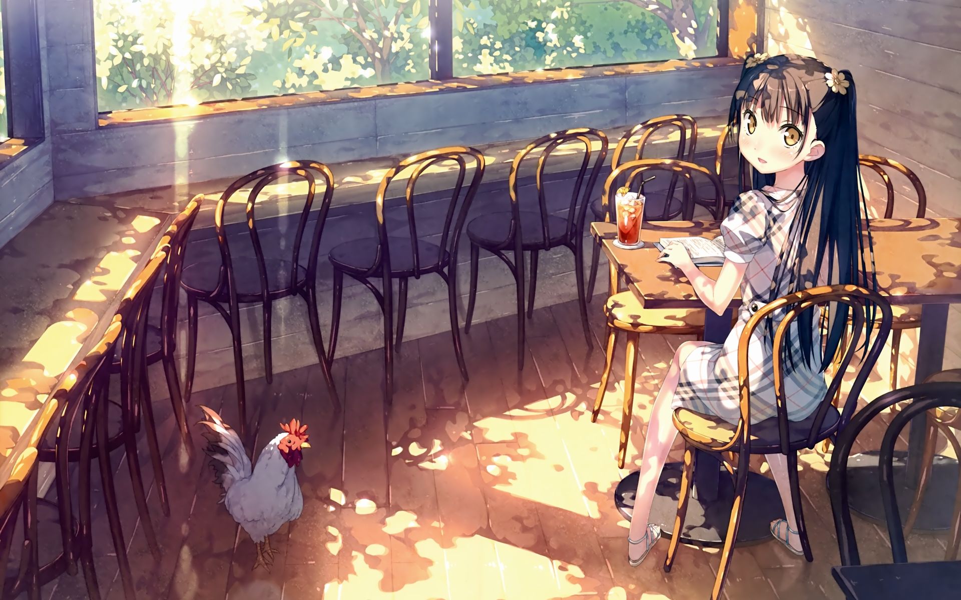 Anime Coffee Shop Wallpapers