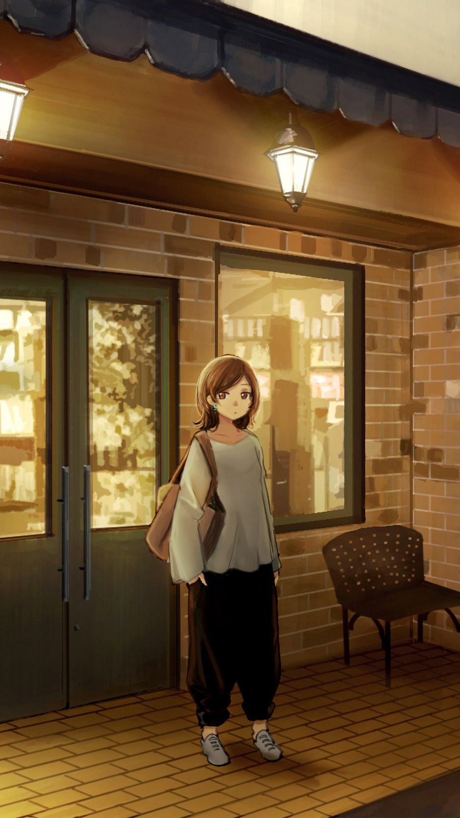 Anime Coffee Shop Wallpapers