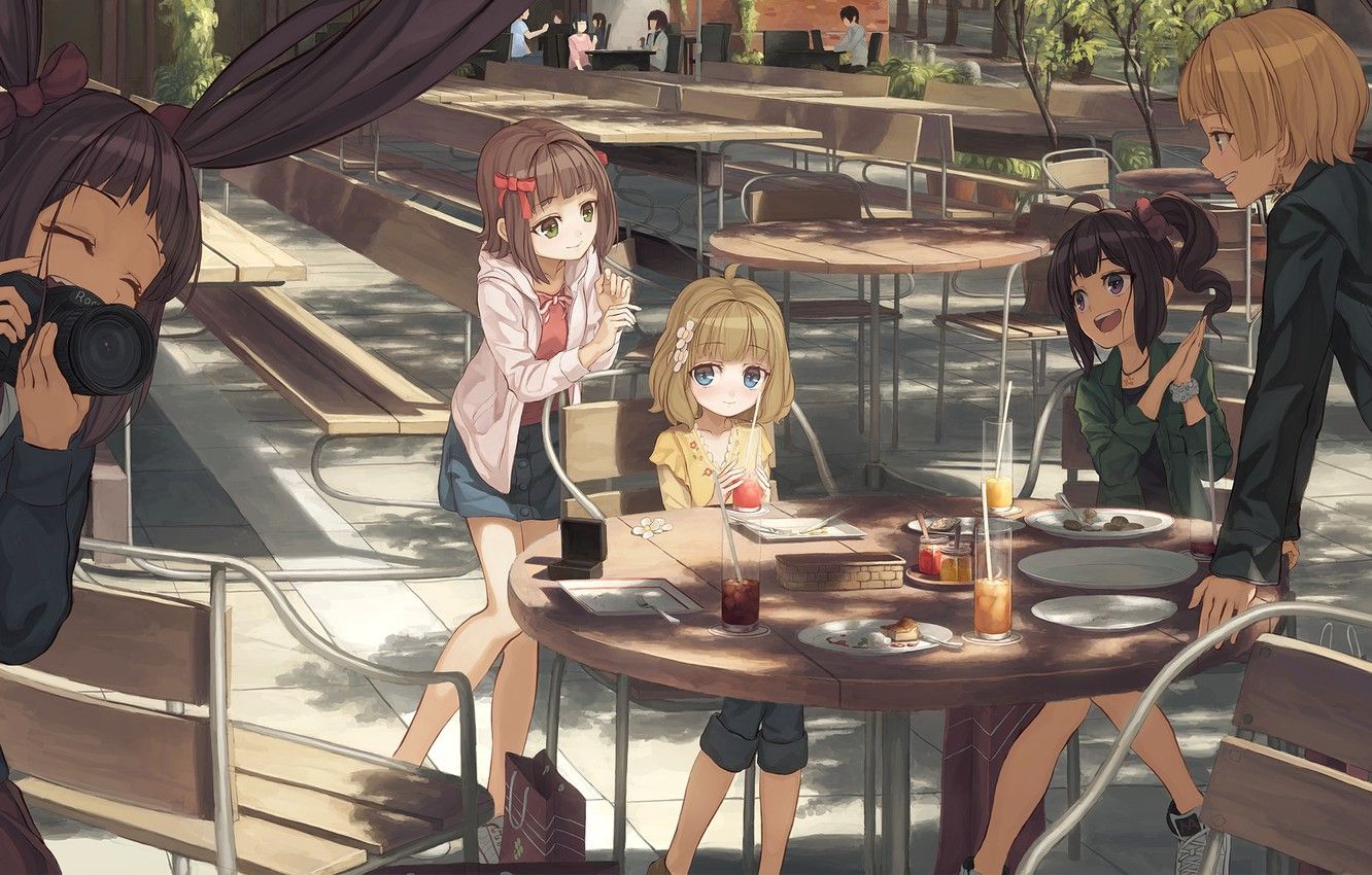 Anime Coffee Shop Wallpapers