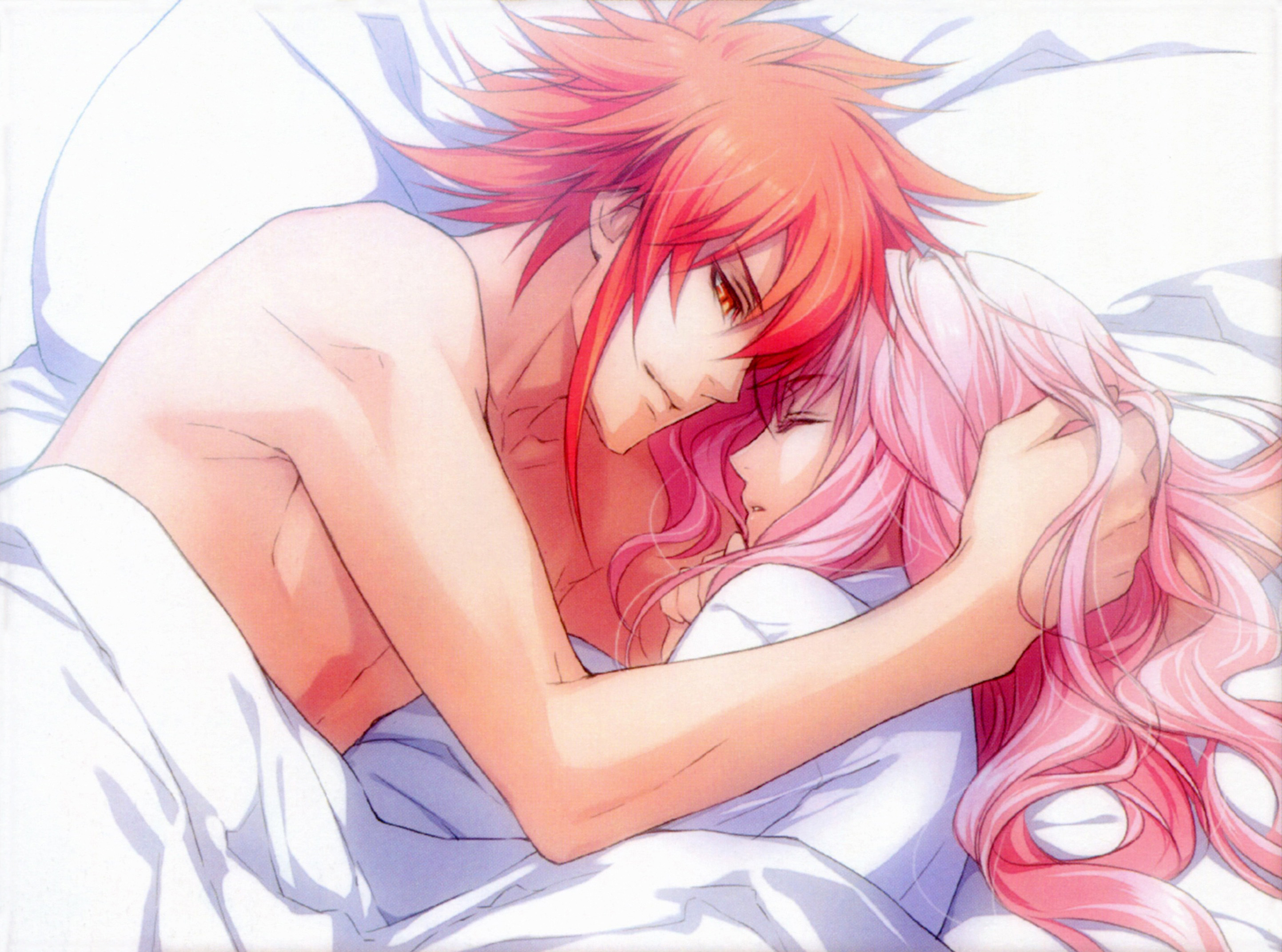 Anime Couple Sleeping Wallpapers