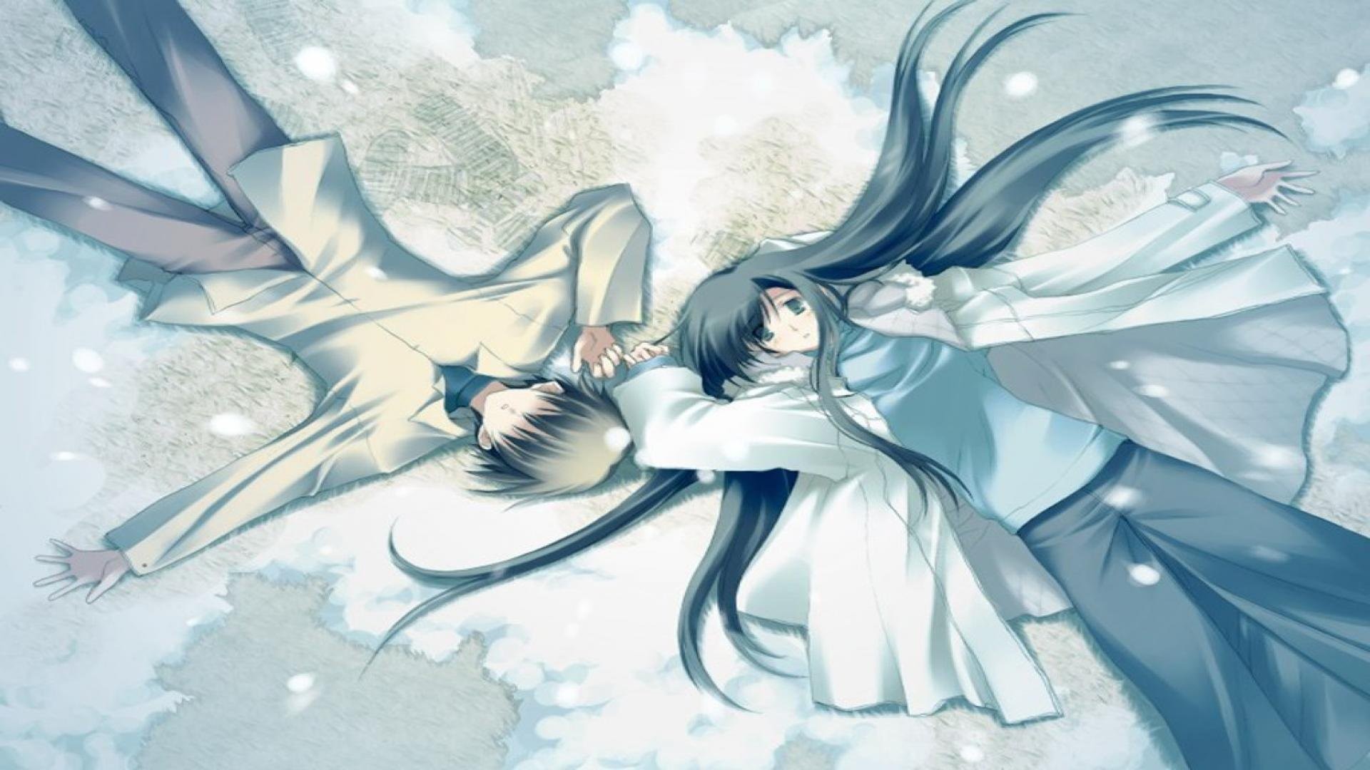 Anime Couple Sleeping Wallpapers