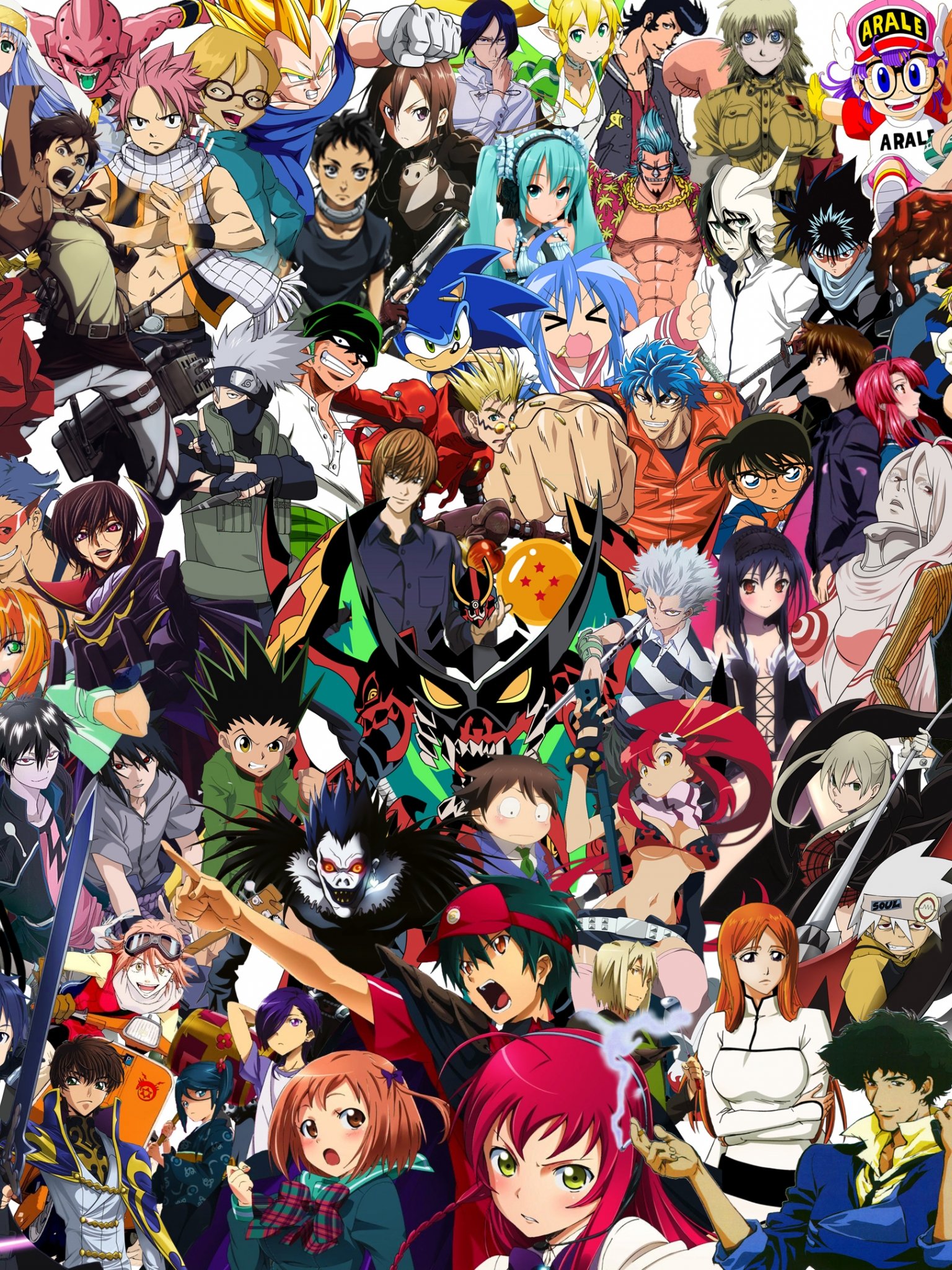 Anime Crossover Wallpapers