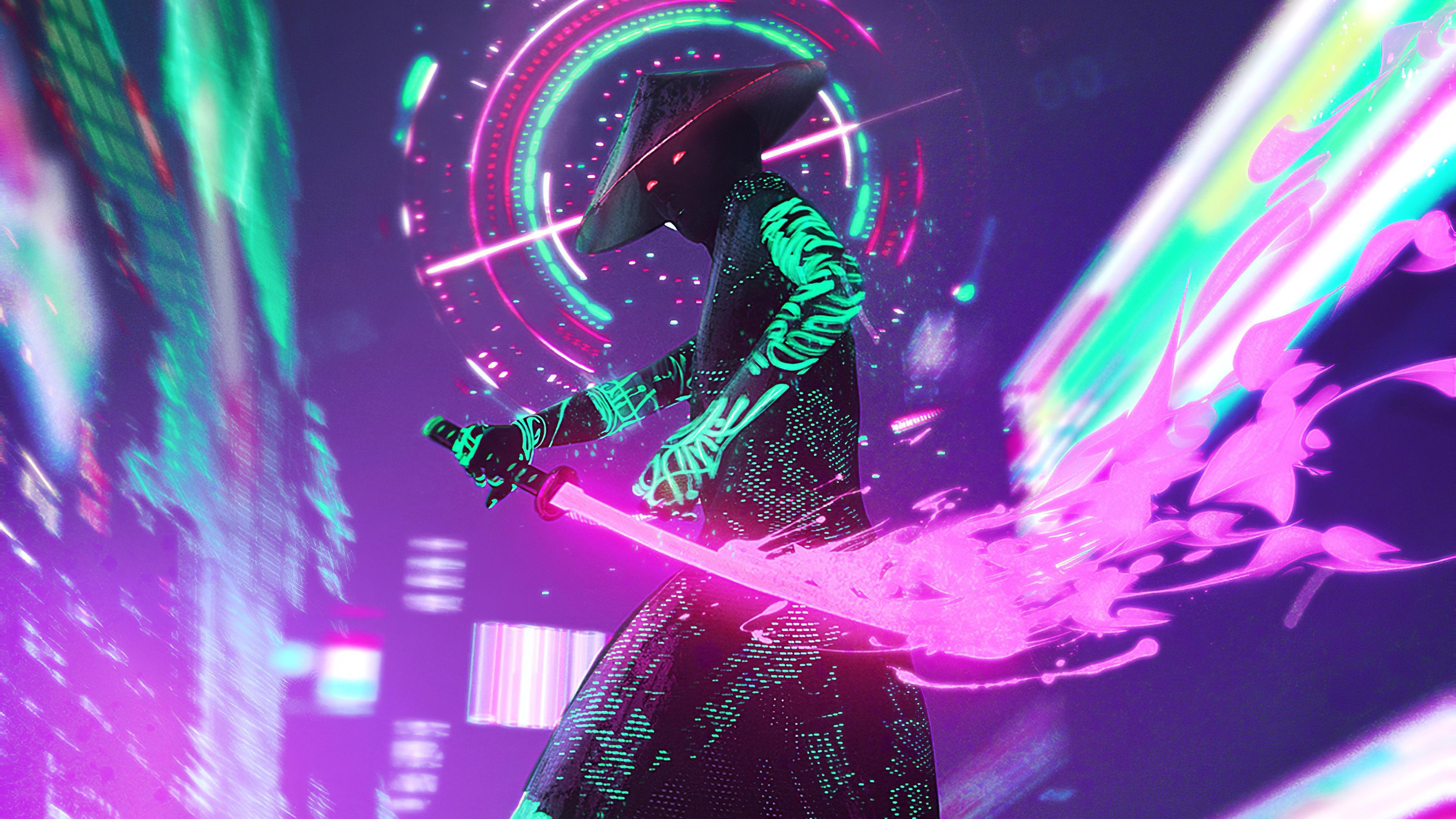 Anime Cyberpunk Neon Wallpapers