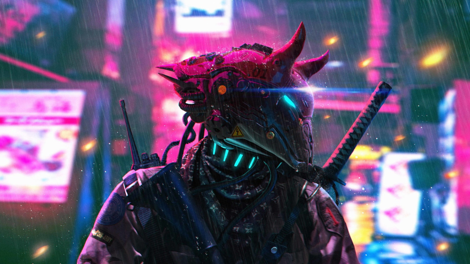 Anime Cyberpunk Neon Wallpapers