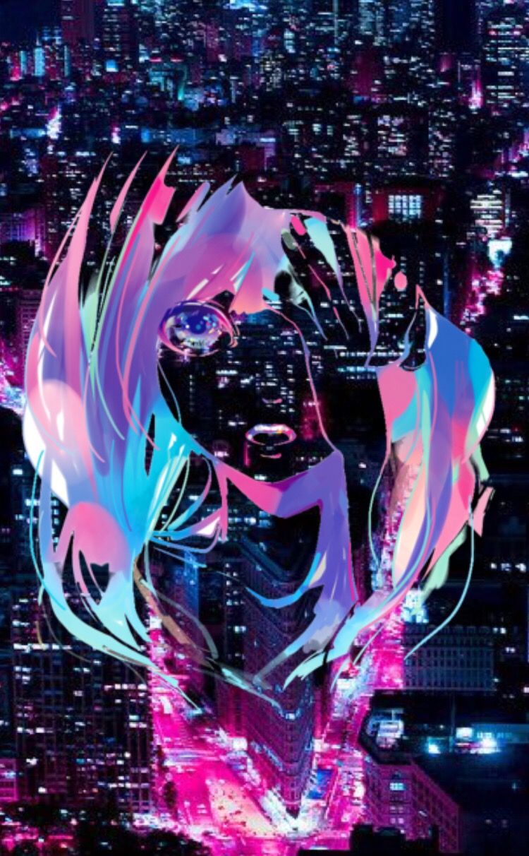 Anime Cyberpunk Neon Wallpapers