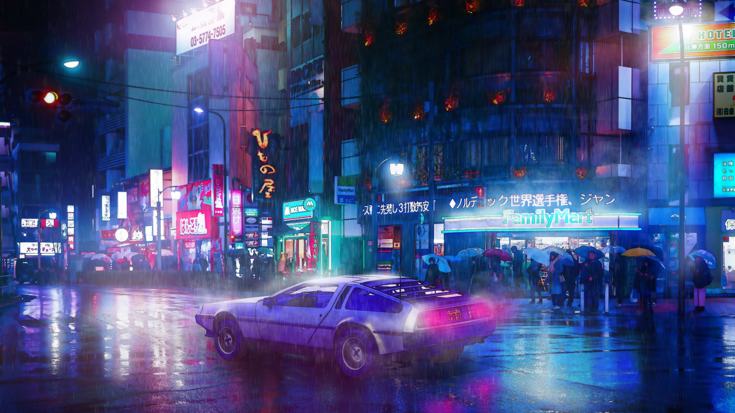 Anime Cyberpunk Neon Wallpapers