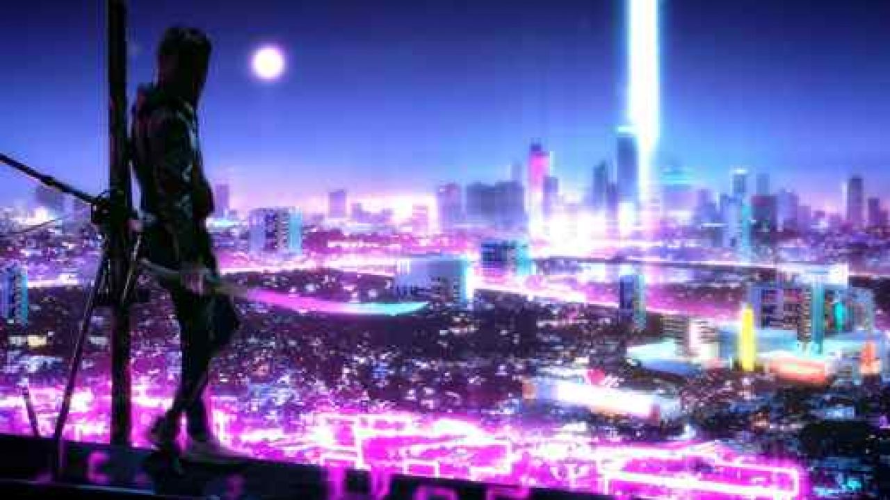 Anime Cyberpunk Neon Wallpapers