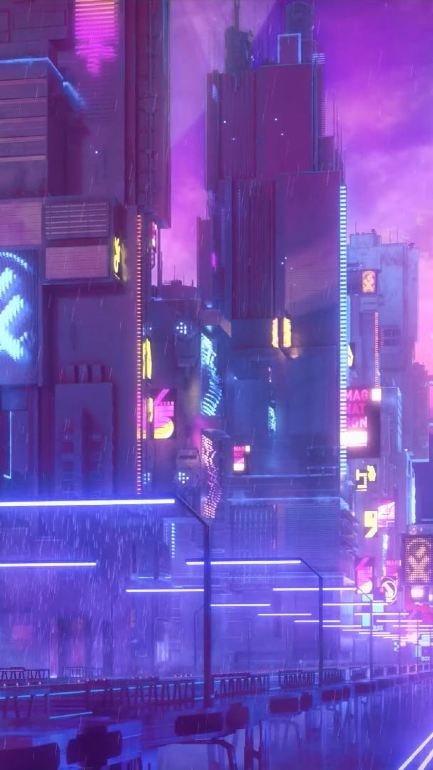 Anime Cyberpunk Neon Wallpapers