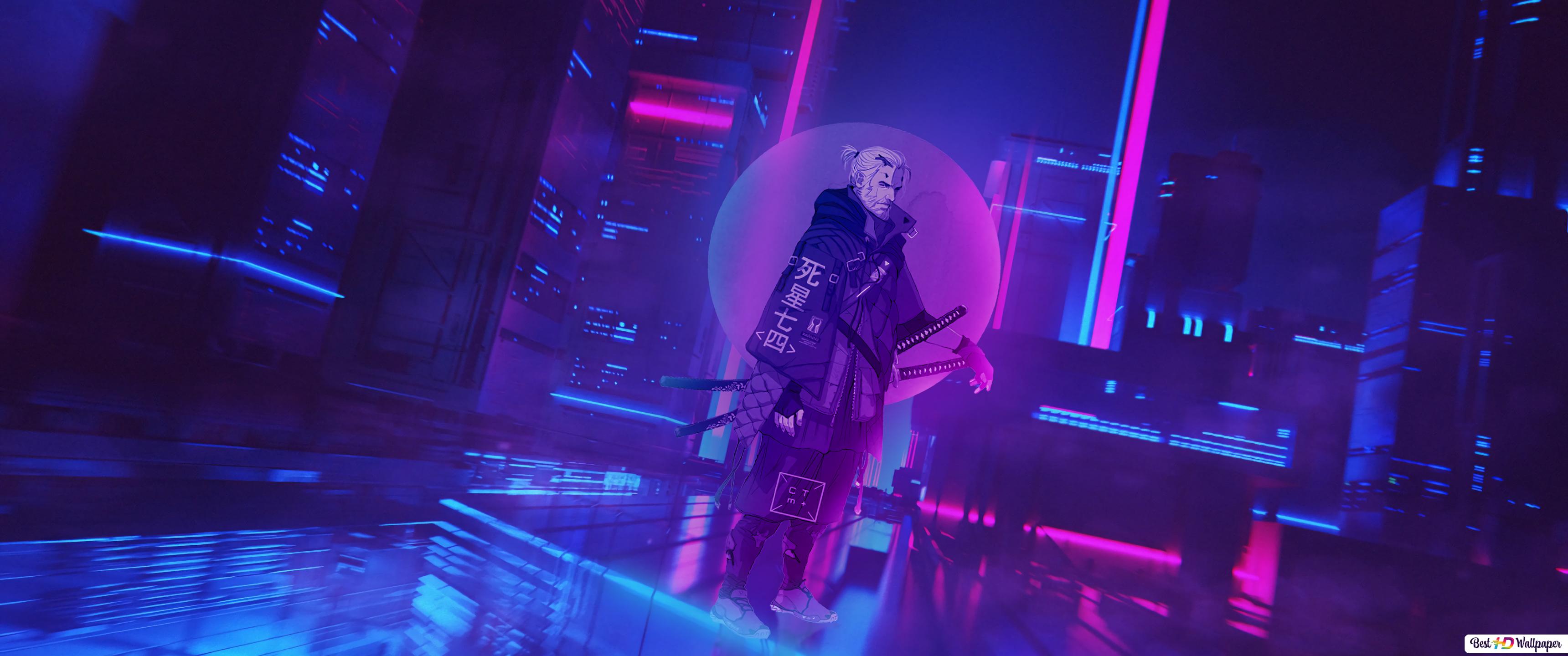 Anime Cyberpunk Neon Wallpapers