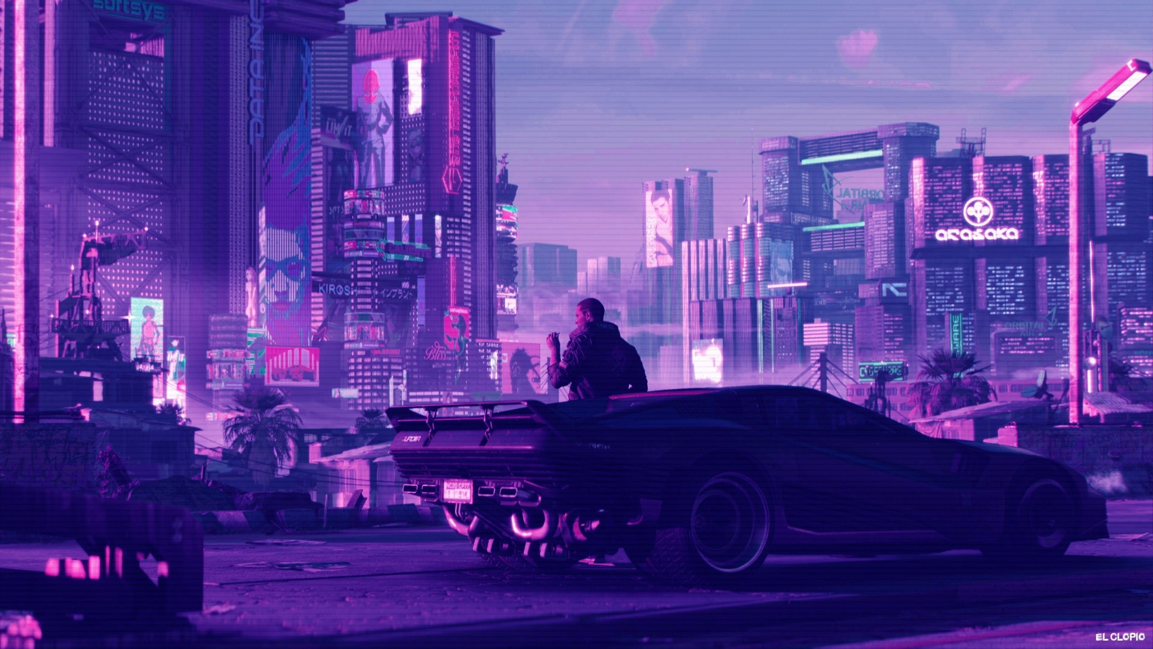 Anime Cyberpunk Neon Wallpapers