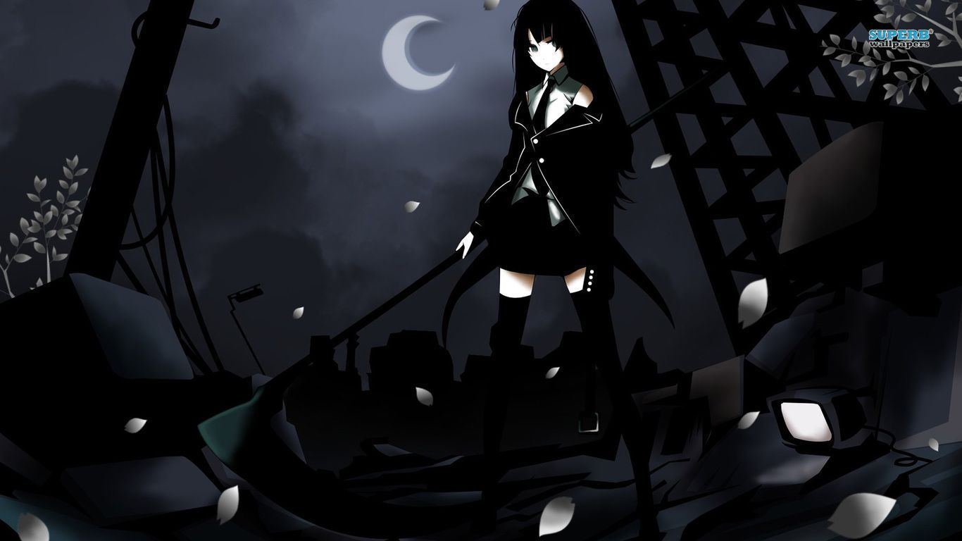 Anime Dark Girl Wallpapers