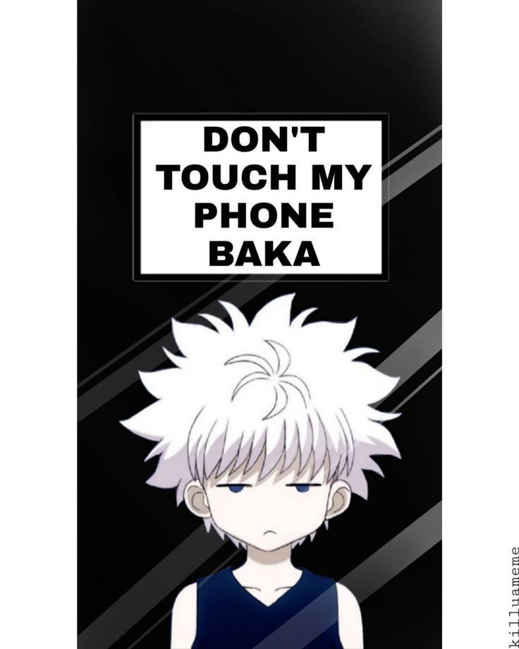 Anime Dont Touch My Phone Wallpapers