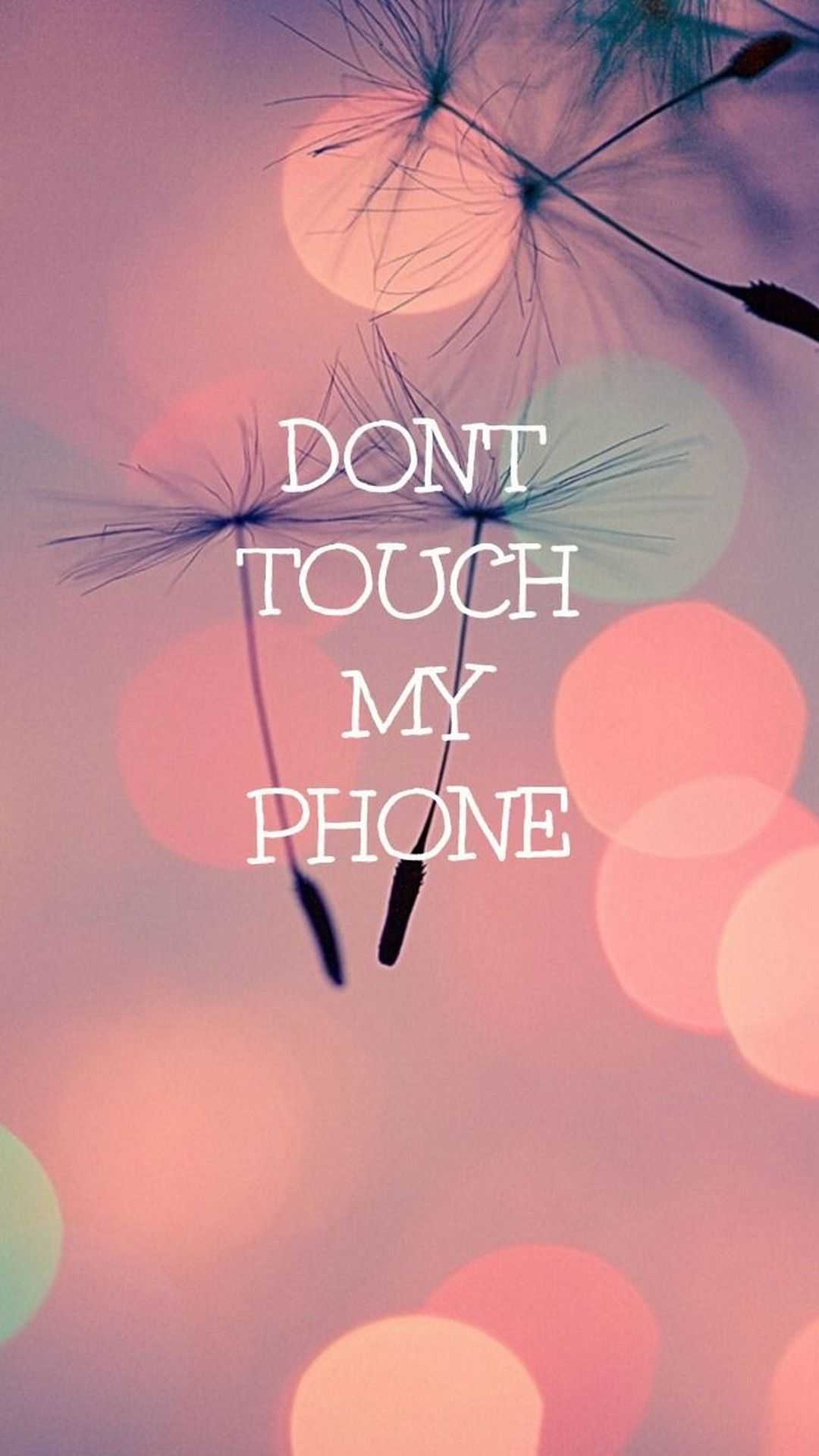 Anime Dont Touch My Phone Wallpapers