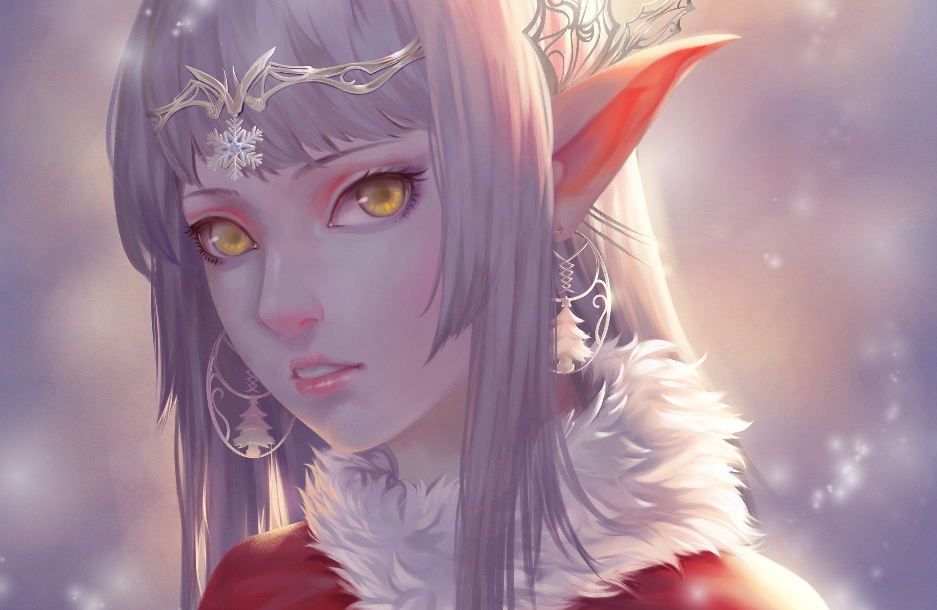 Anime Elf Fantasy Artwork
 Wallpapers