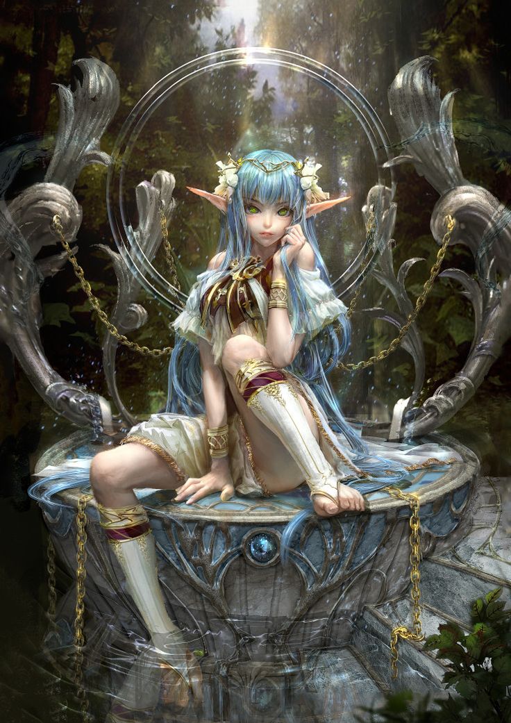 Anime Elf Fantasy Artwork
 Wallpapers