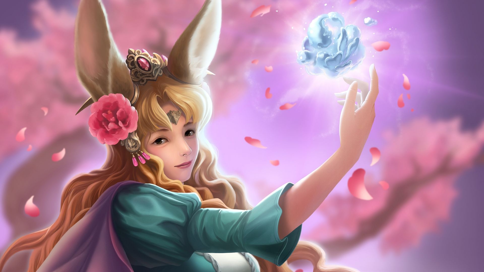 Anime Elf Fantasy Artwork
 Wallpapers