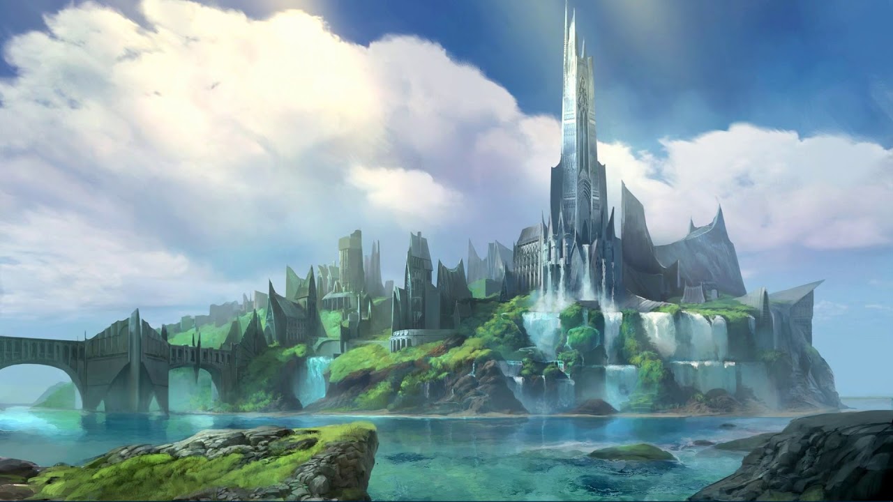 Anime Fantasy City Wallpapers